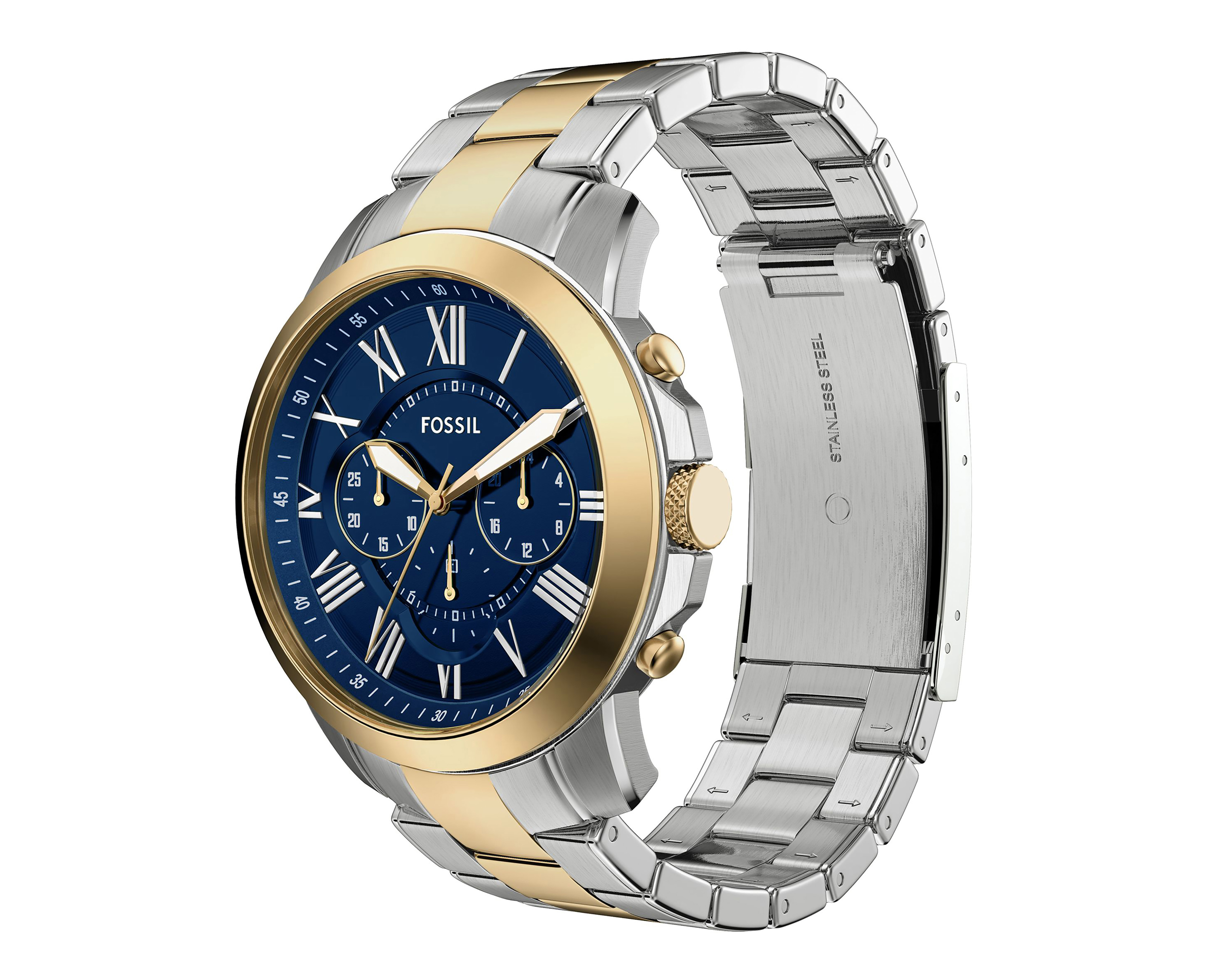 Foto 7 pulgar | Foto 6 | Reloj Fossil para Hombre FS6132 Dorado-Plateado