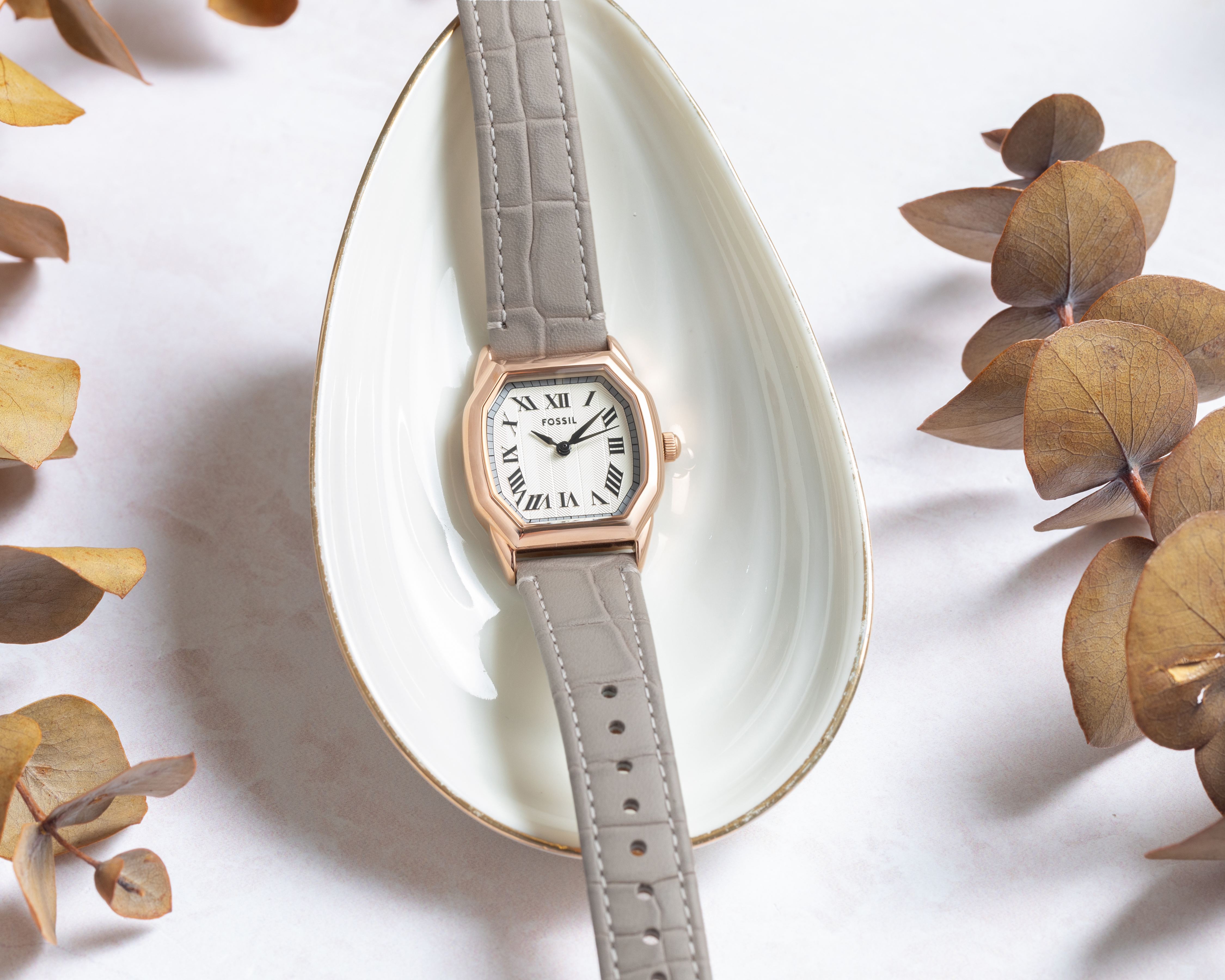 Foto 10 pulgar | Foto 9 | Reloj Fossil para Mujer ES5435 Gris