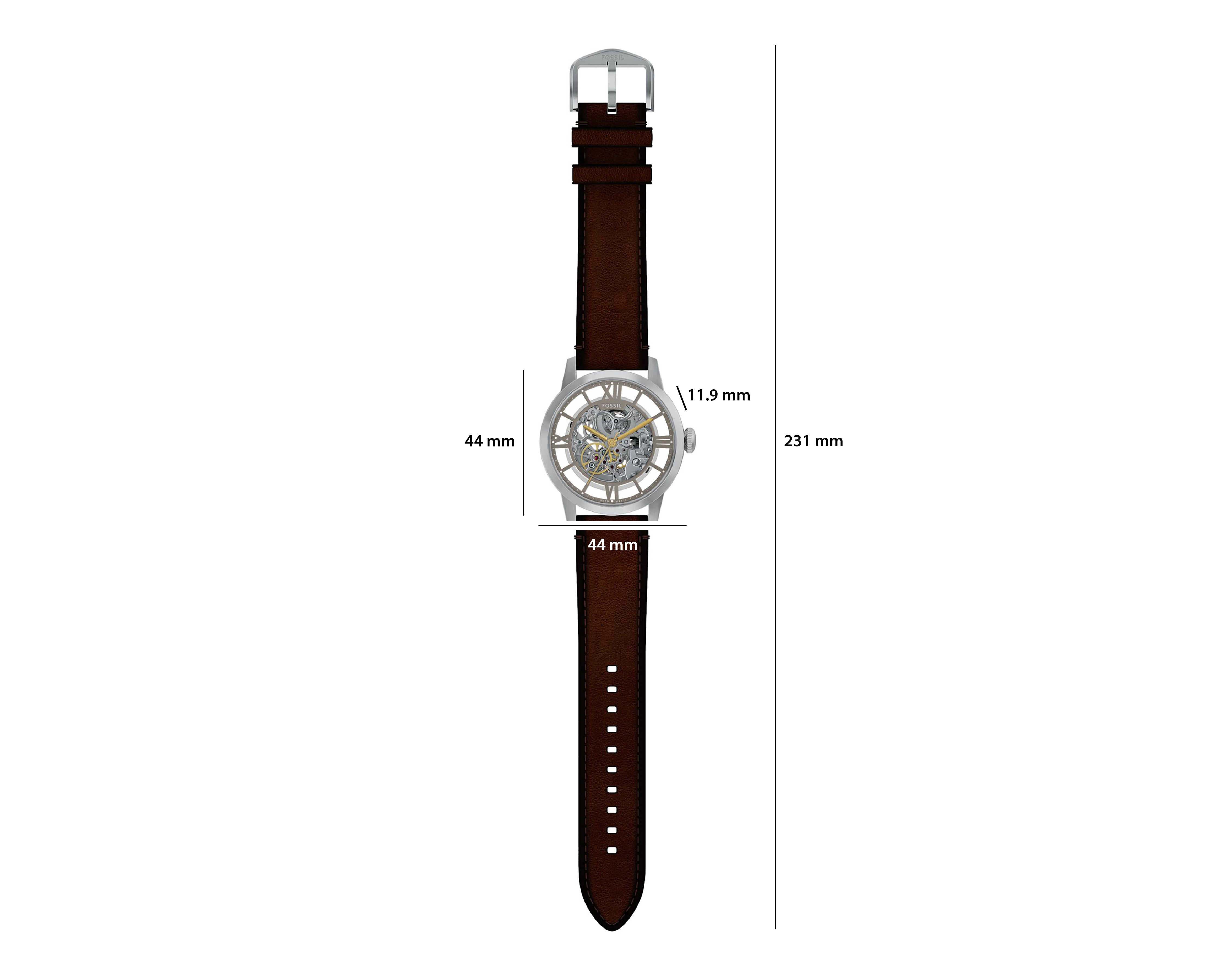 Foto 11 pulgar | Foto 10 | Reloj Fossil para Hombre ME3270 Café