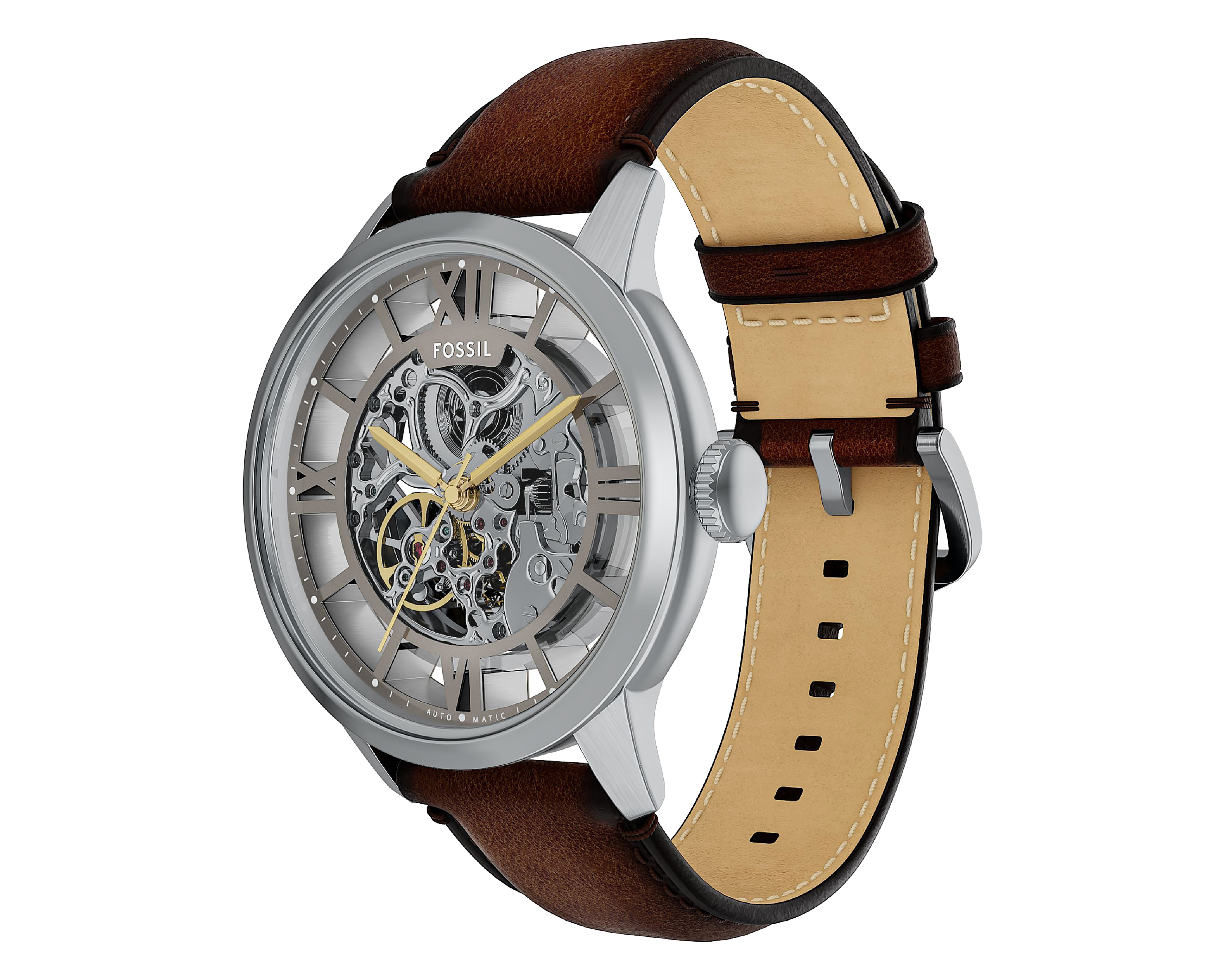 Foto 7 pulgar | Foto 6 | Reloj Fossil para Hombre ME3270 Café