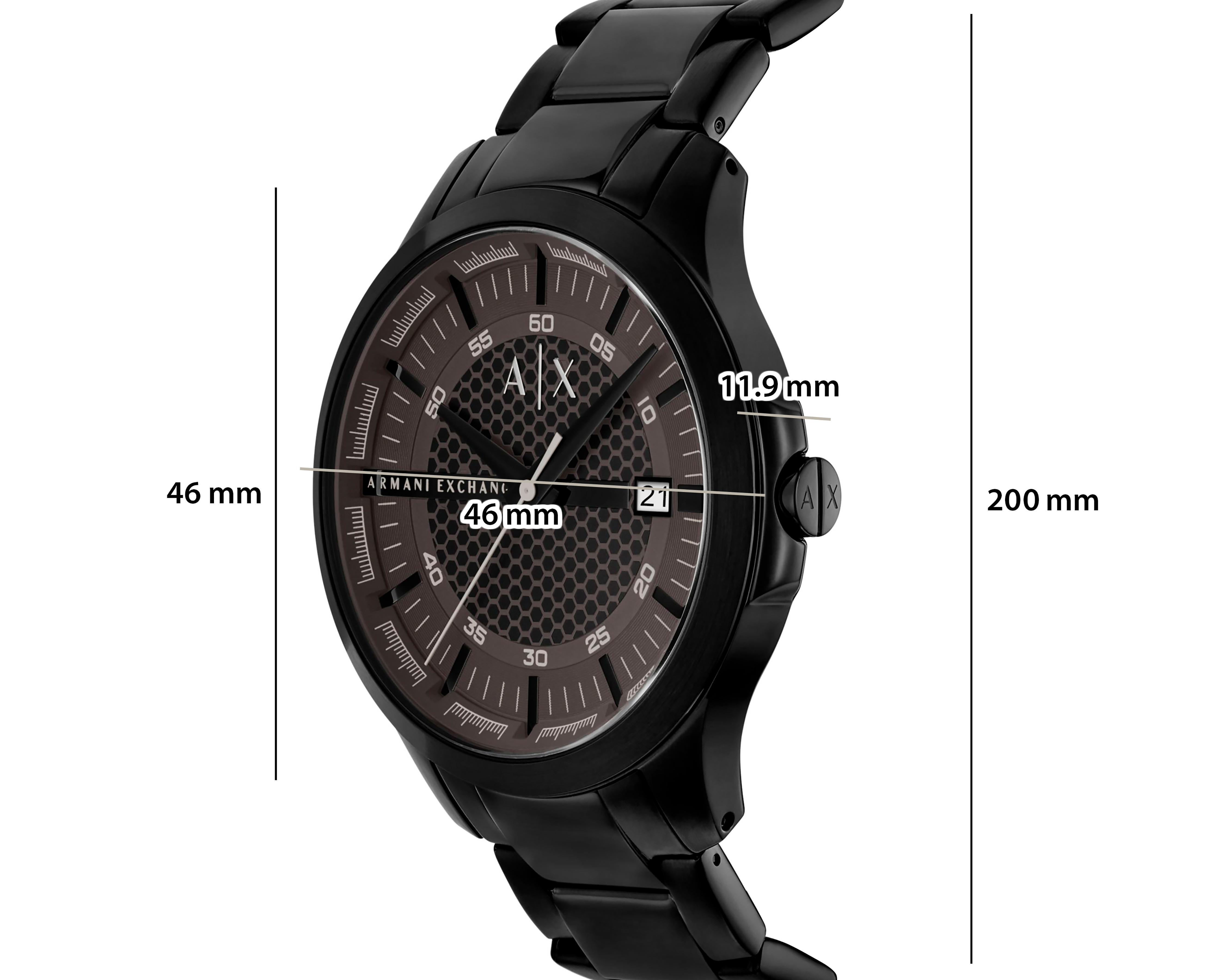 Foto 8 pulgar | Foto 7 | Reloj Armani Exchange para Hombre AX2464 Negro