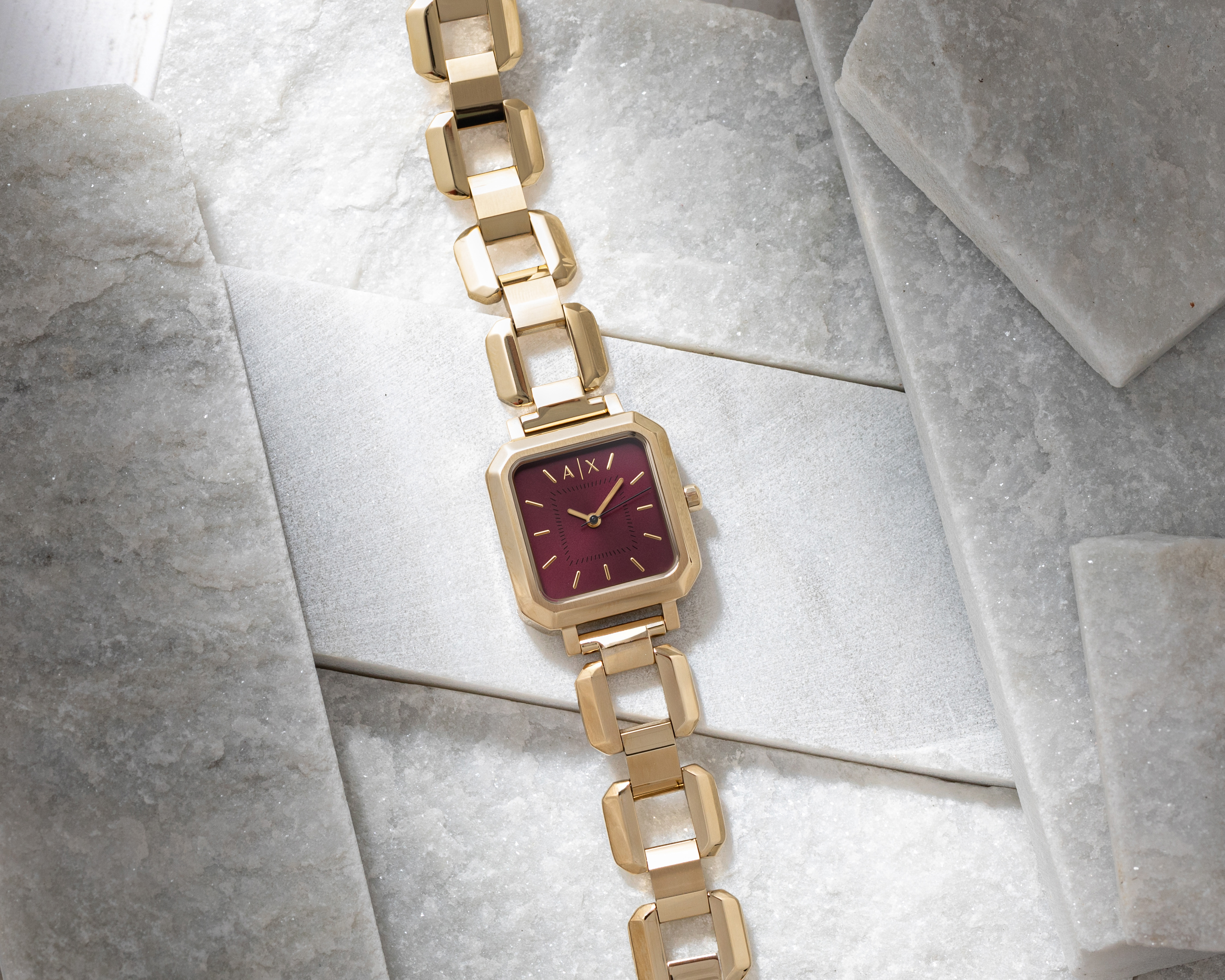 Foto 8 pulgar | Foto 7 | Reloj Armani Exchange para Mujer AX5734 Dorado