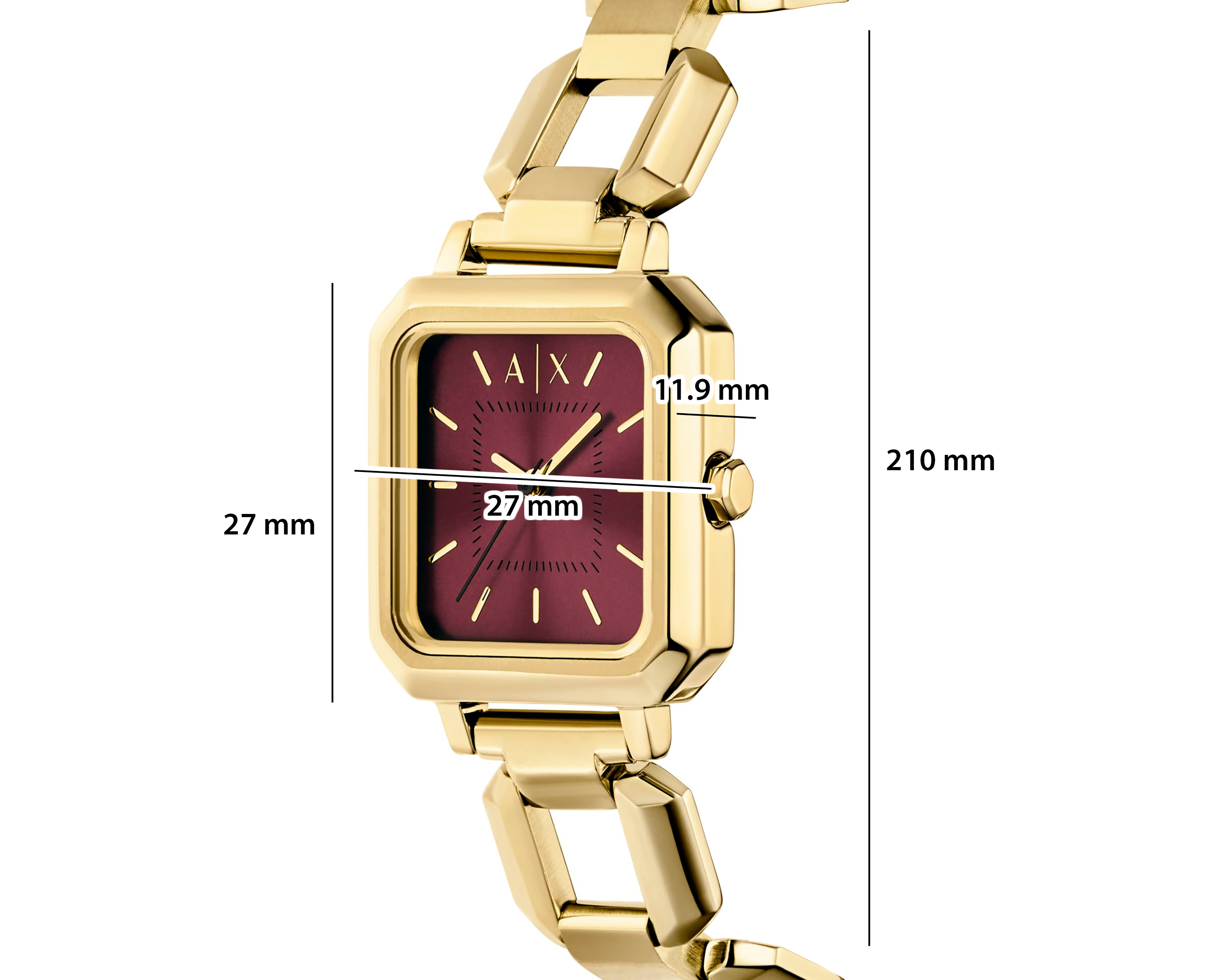Foto 8 | Foto 8 | Reloj Armani Exchange para Mujer AX5734 Dorado