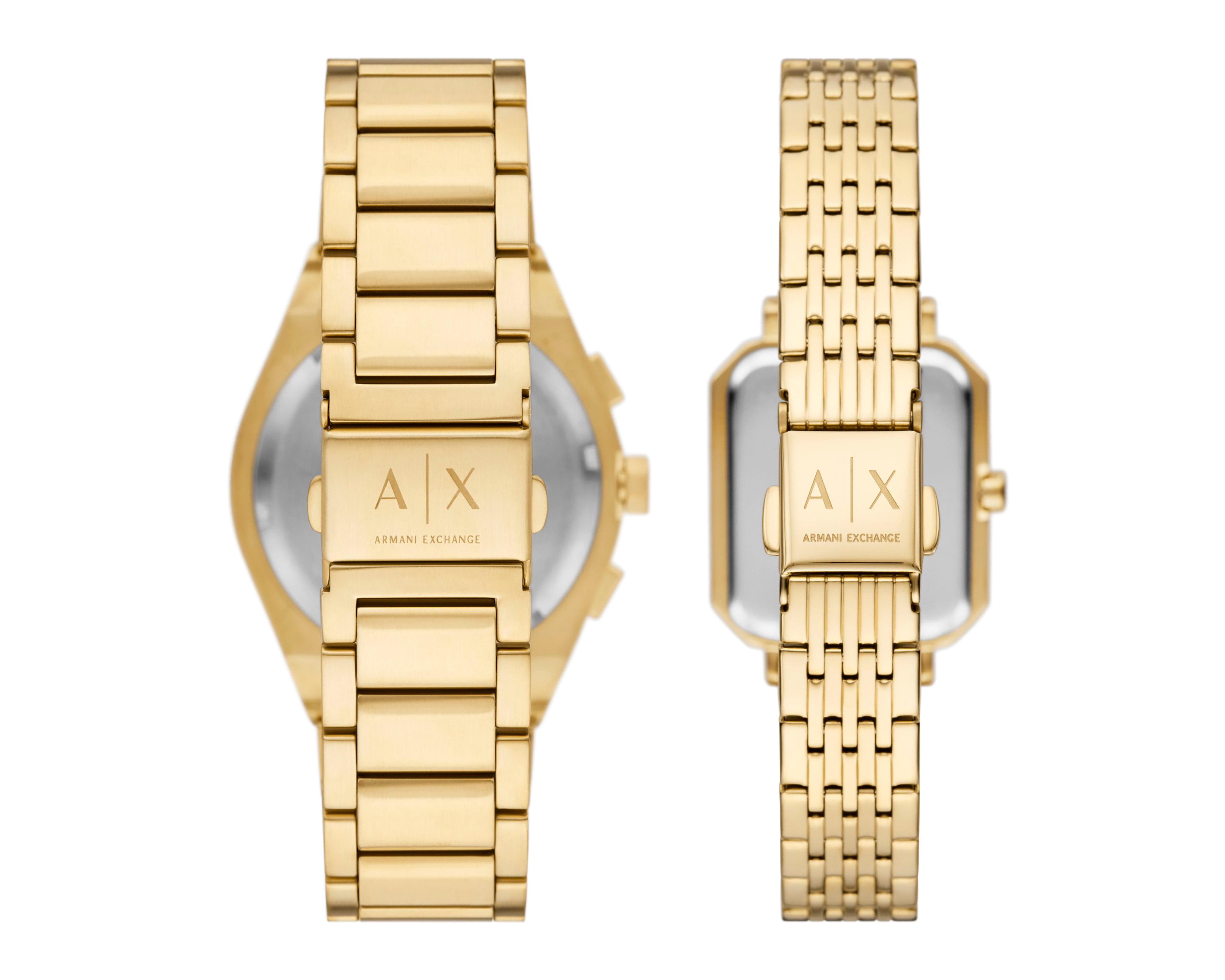 Foto 4 pulgar | Foto 3 | Reloj Armani Exchange para Hombre y Mujer AX7171SET 2 Piezas