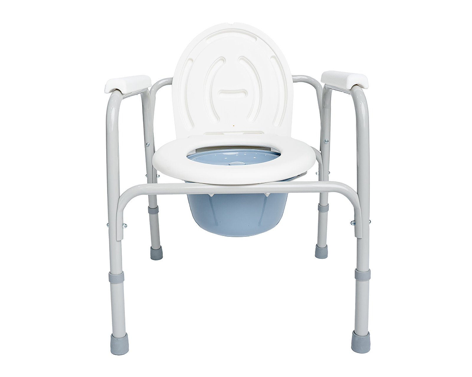 Inodoro Portátil para Adulto de Plástico Wellpro Blanco