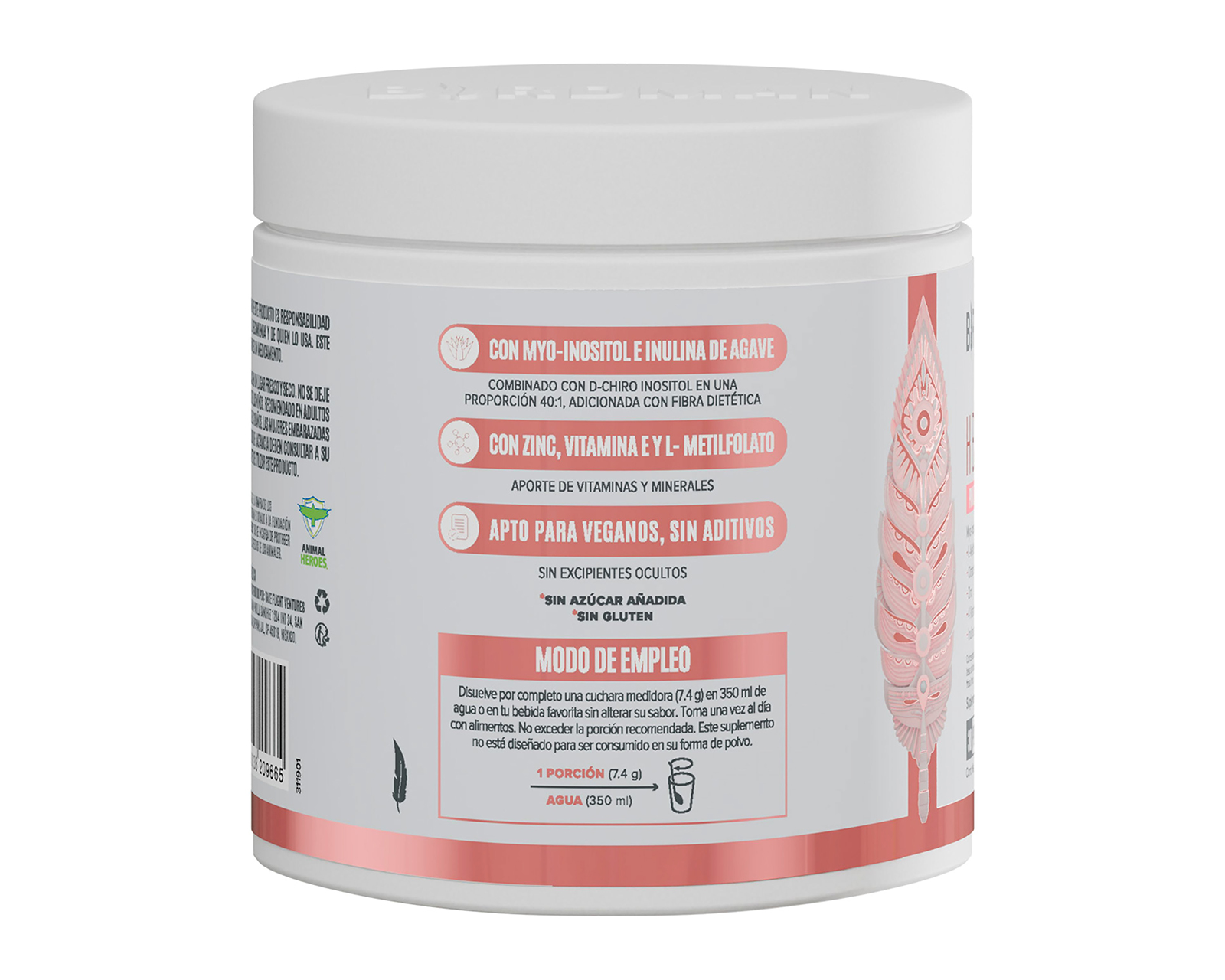 Foto 3 pulgar | Foto 2 | Suplemento Alimenticio Birdman H Balance Citrato de Magnesio 222 Gramos