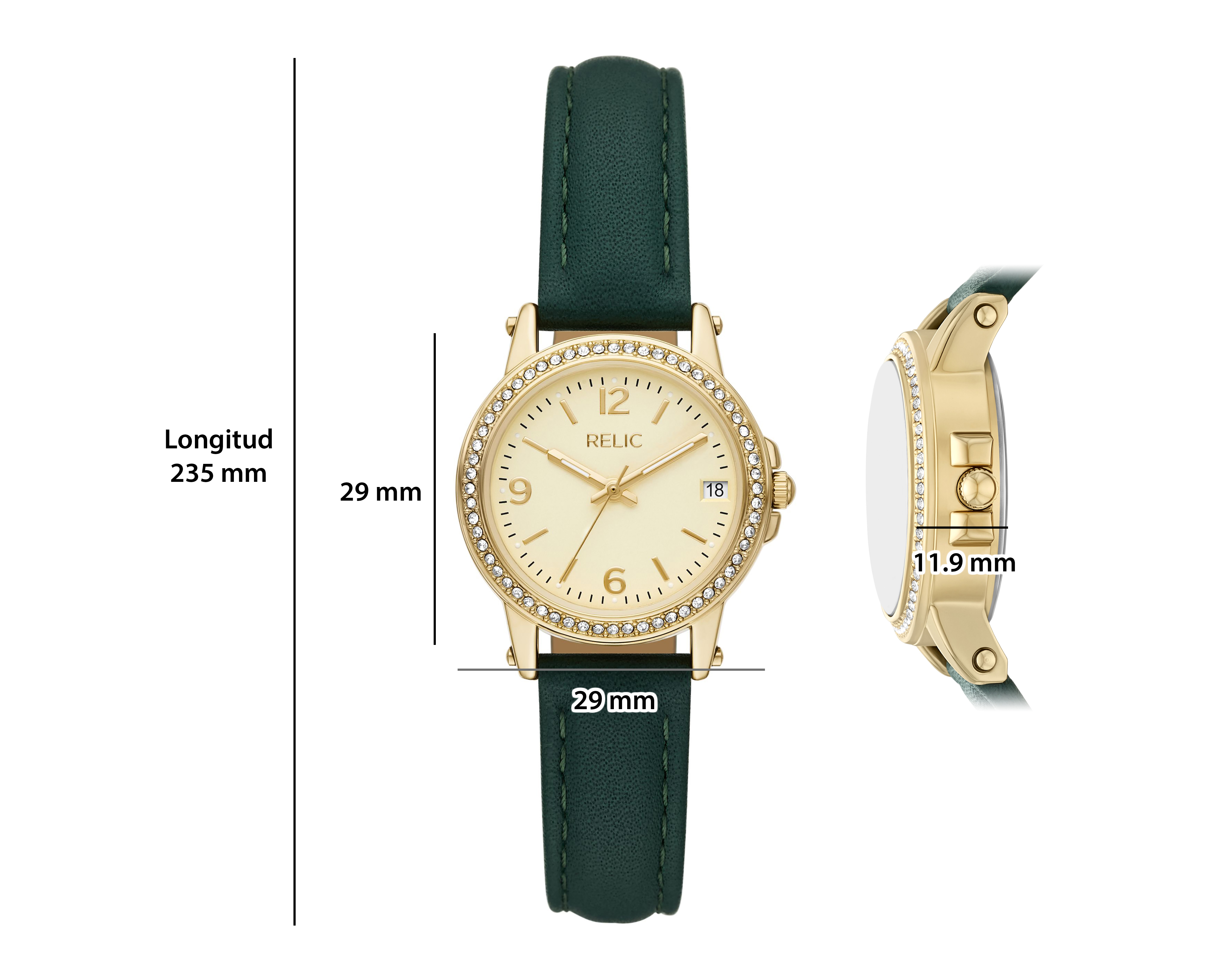 Foto 5 | Foto 5 | Reloj Relic para Mujer ZR37307 Multicolor