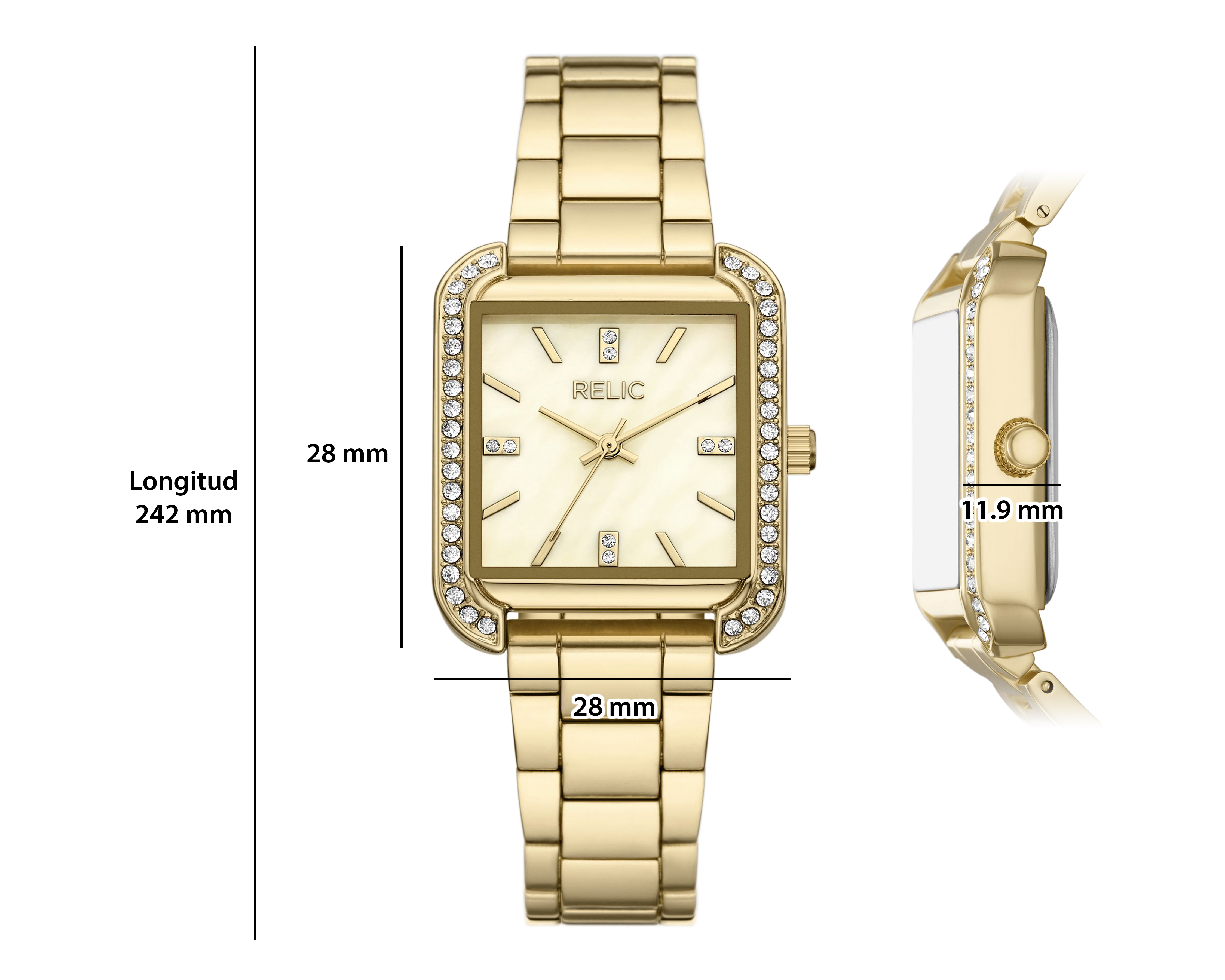 Foto 8 | Foto 8 | Reloj Relic para Mujer ZR97026 con 2 Accesorios