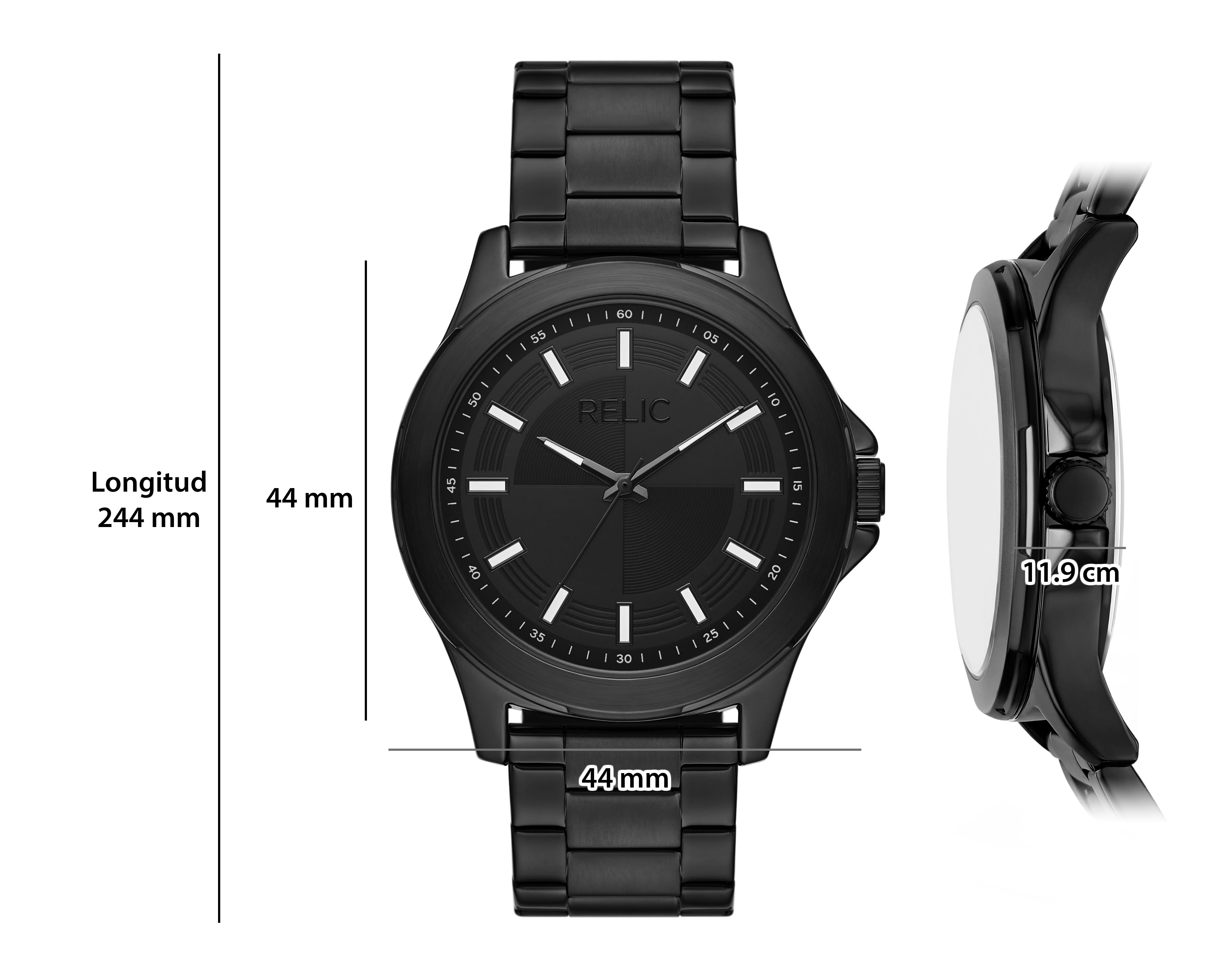 Foto 9 pulgar | Foto 8 | Reloj Relic para Hombre ZR97028 con 2 Accesorios