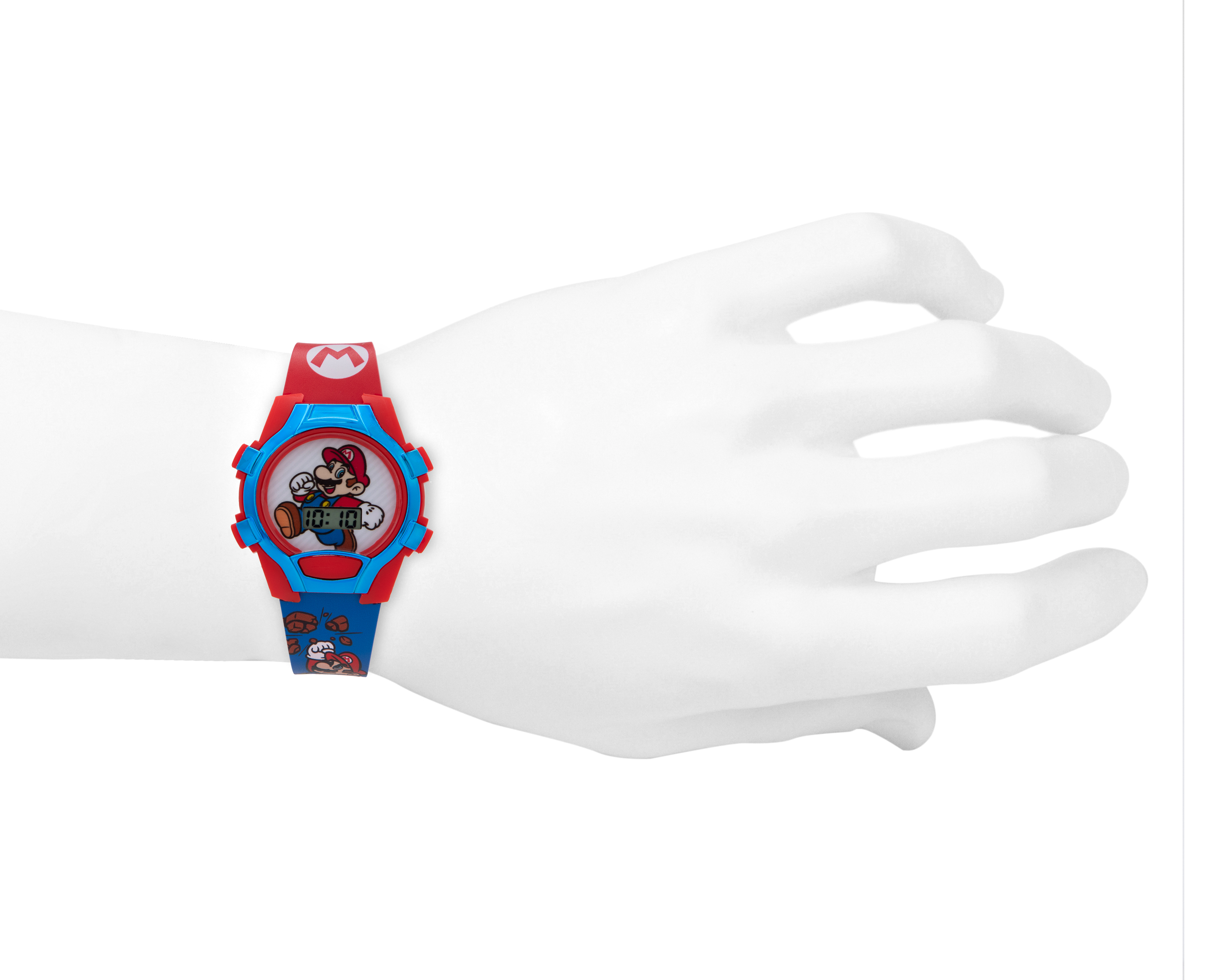 Foto 5 | Foto 5 | Reloj Super Mario para Niño Rojo/Azul
