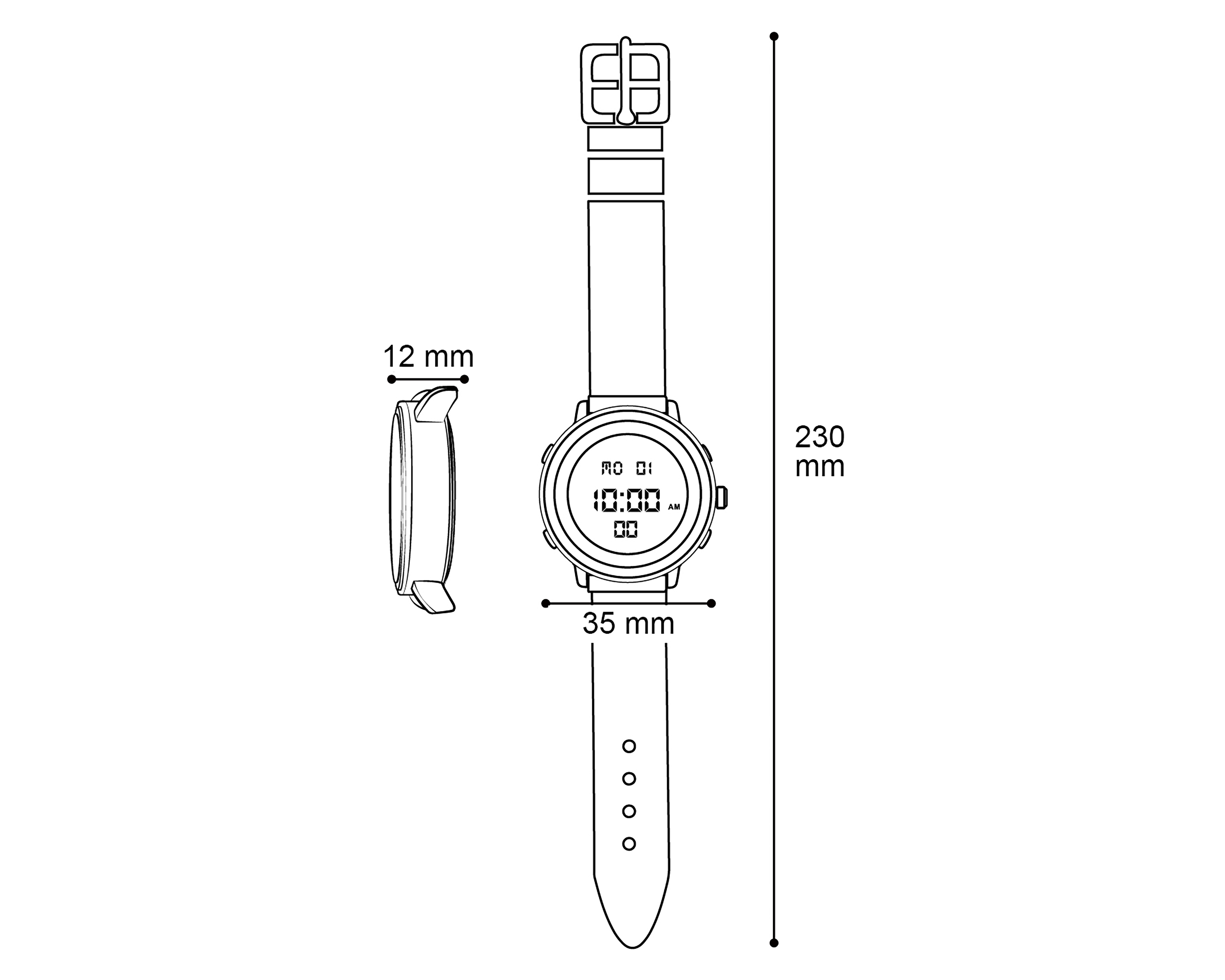 Foto 8 | Foto 8 | Reloj Sonic para Niño SNC4167RO Multicolor