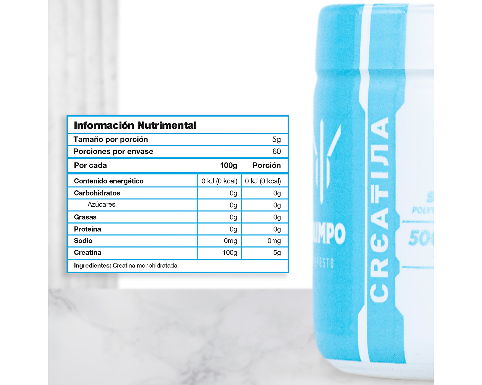 Foto 4 pulgar | Foto 4 | Suplemento Alimenticio Olimpo Hefesto Creatina 300 g