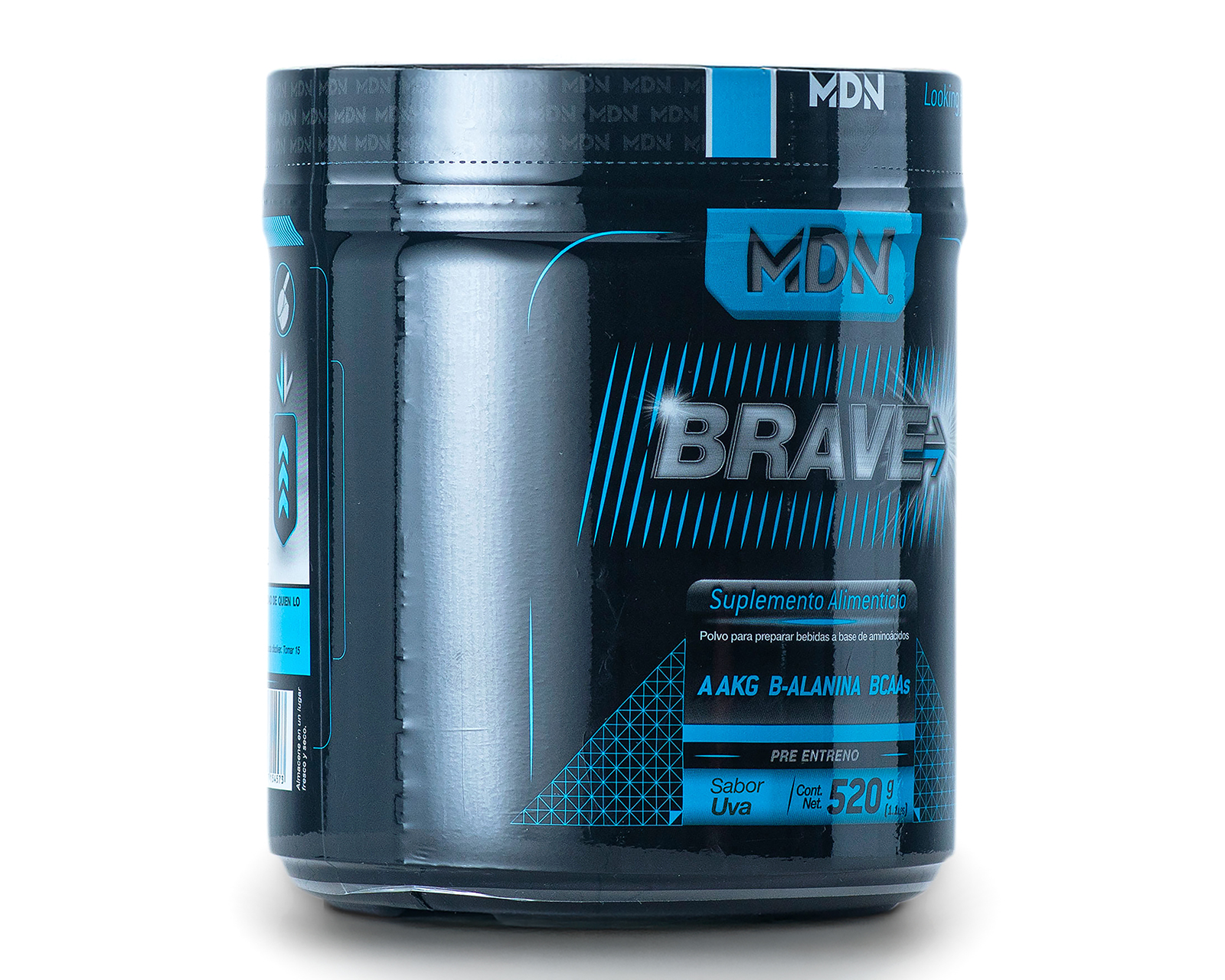 Foto 2 | Foto 2 | Suplemento Alimenticio Mdn Sports Glutamina Sabor Uva 520 Gramos