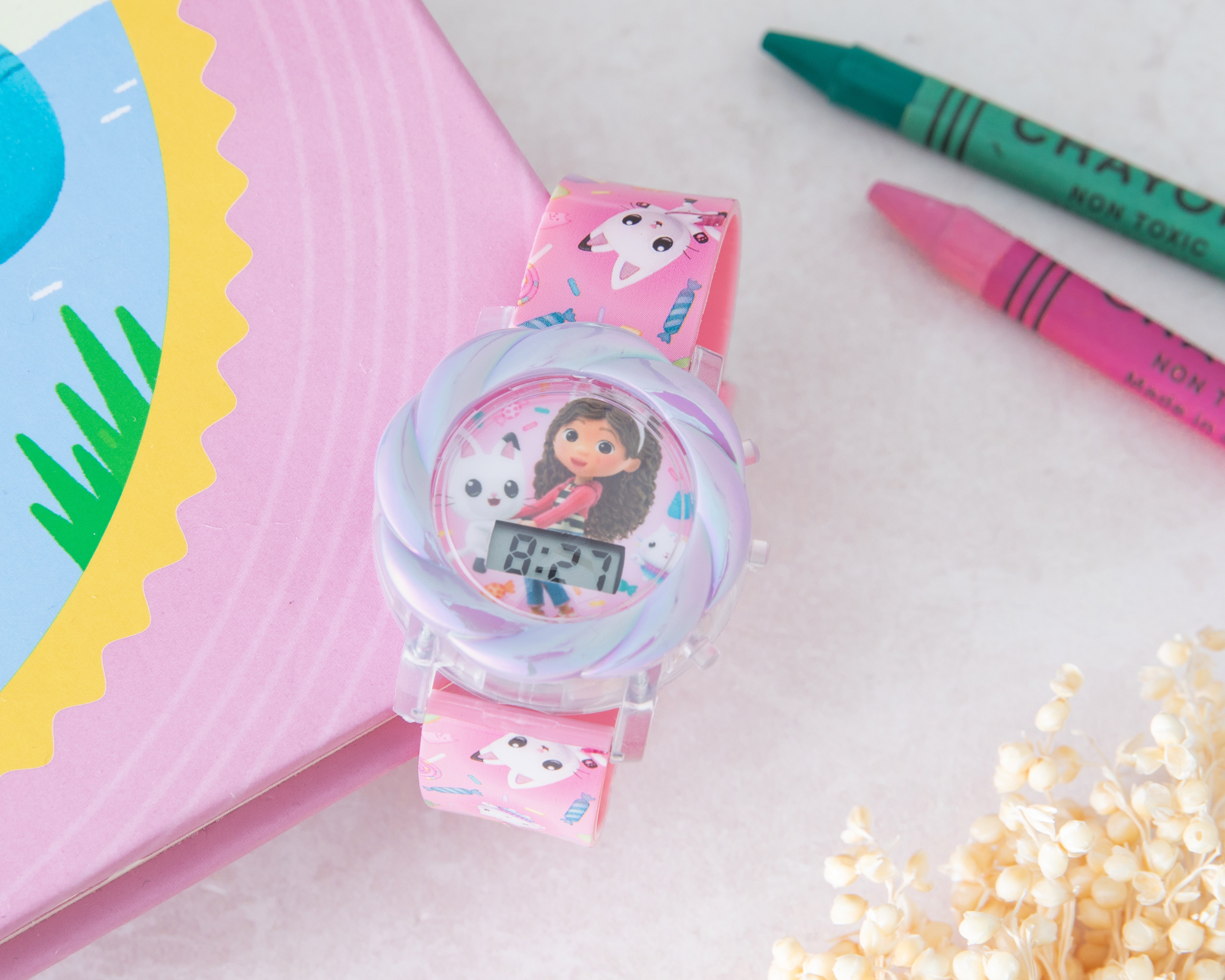 Foto 8 pulgar | Foto 7 | Reloj Gabby´s Dollhouse para Niña GAB4086RO Rosa