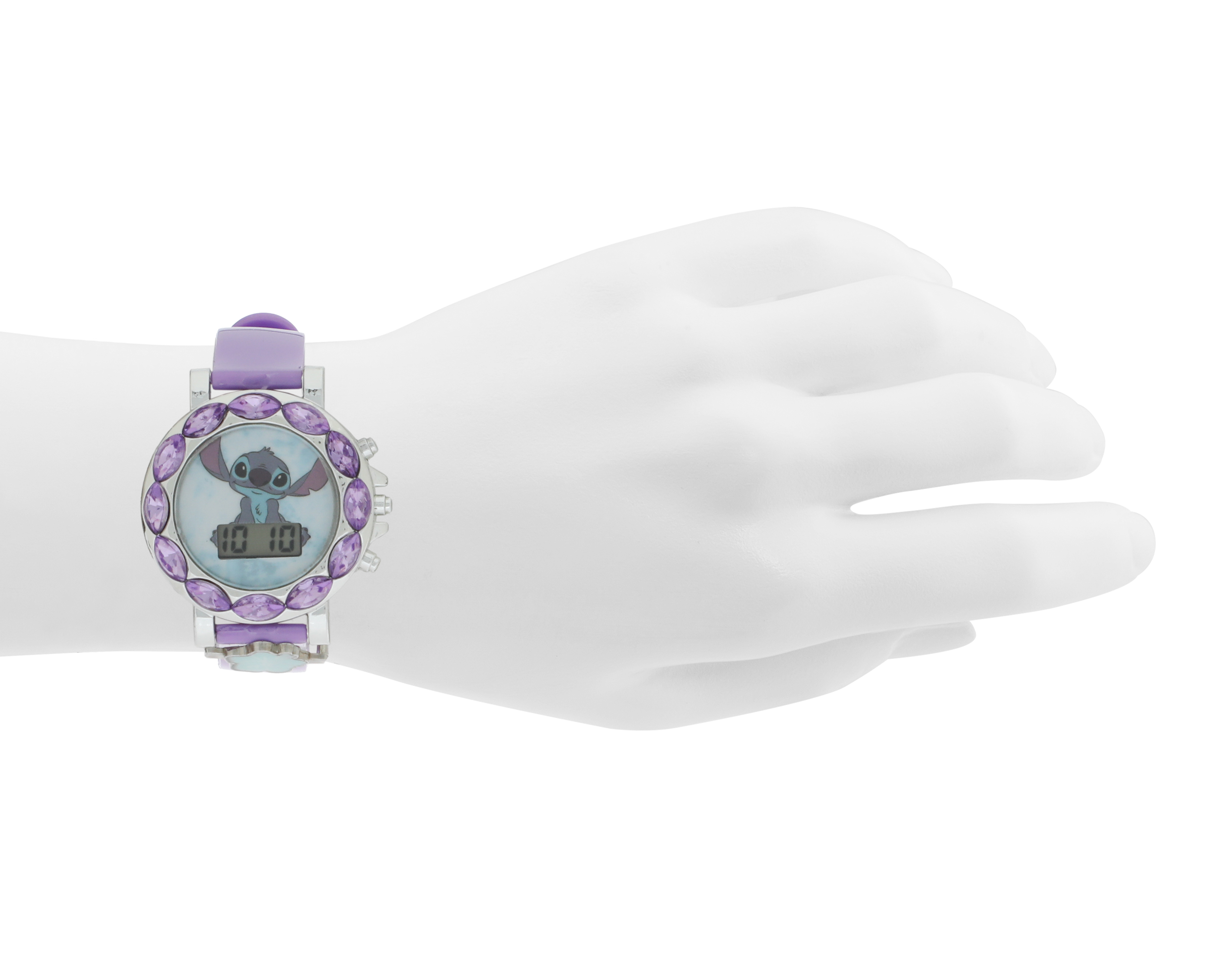 Foto 6 pulgar | Foto 5 | Reloj Lilo & Stitch para Niña LAS4153RO Morado