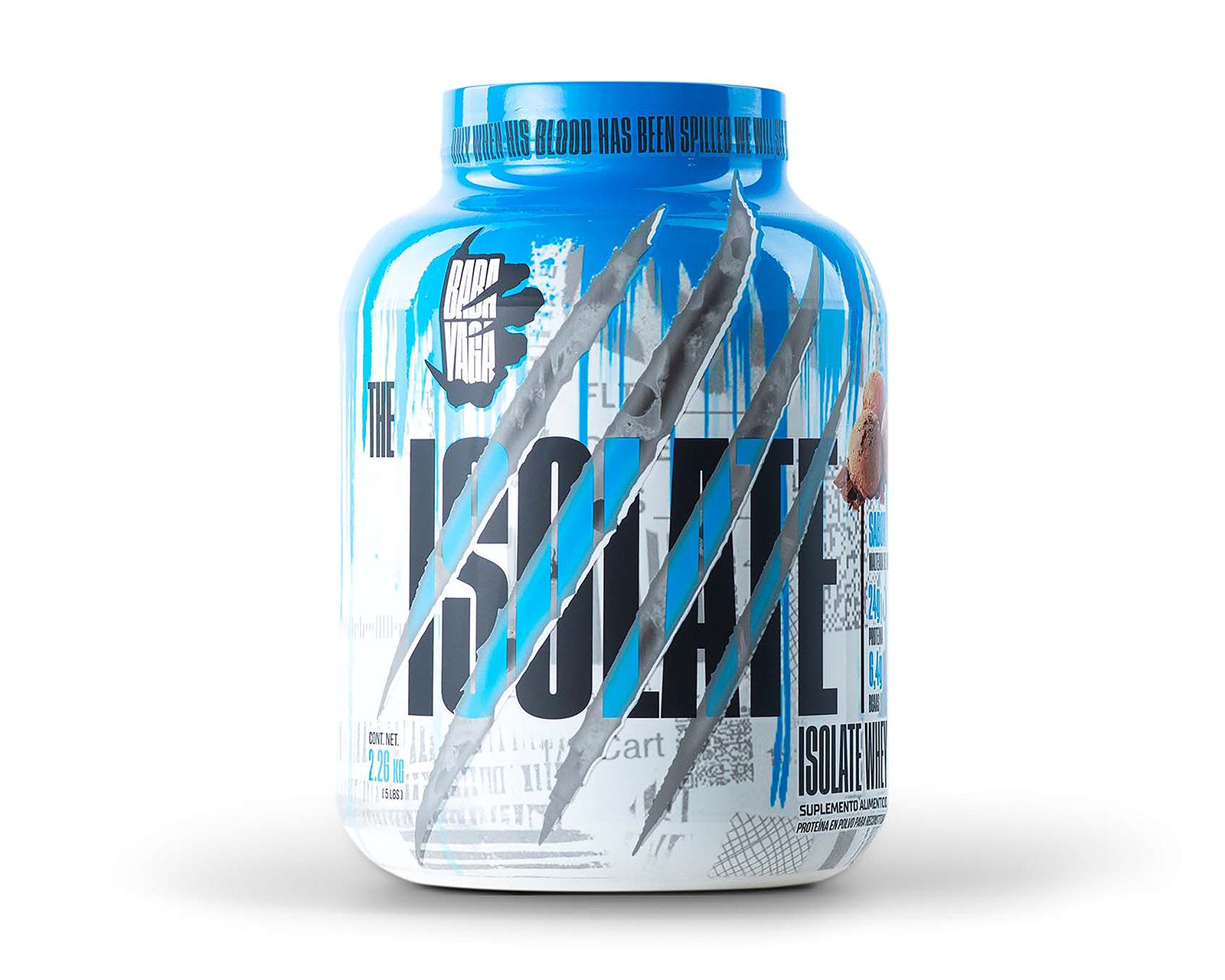 Suplemento Alimenticio Baba Yaga The Isolate Proteína 2.26 kg