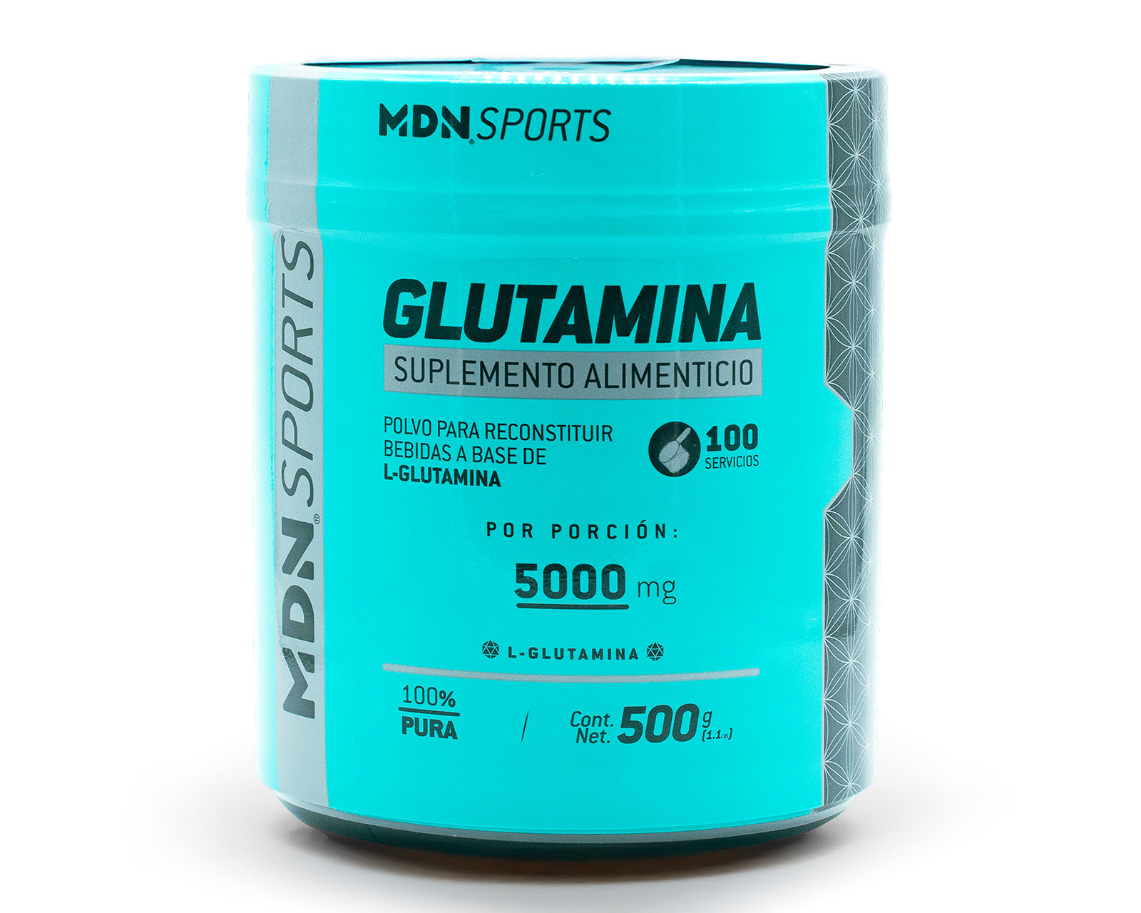 Foto 1 | Foto 1 | Suplemento Alimenticio MDN Sports Glutamina  500 Gramos
