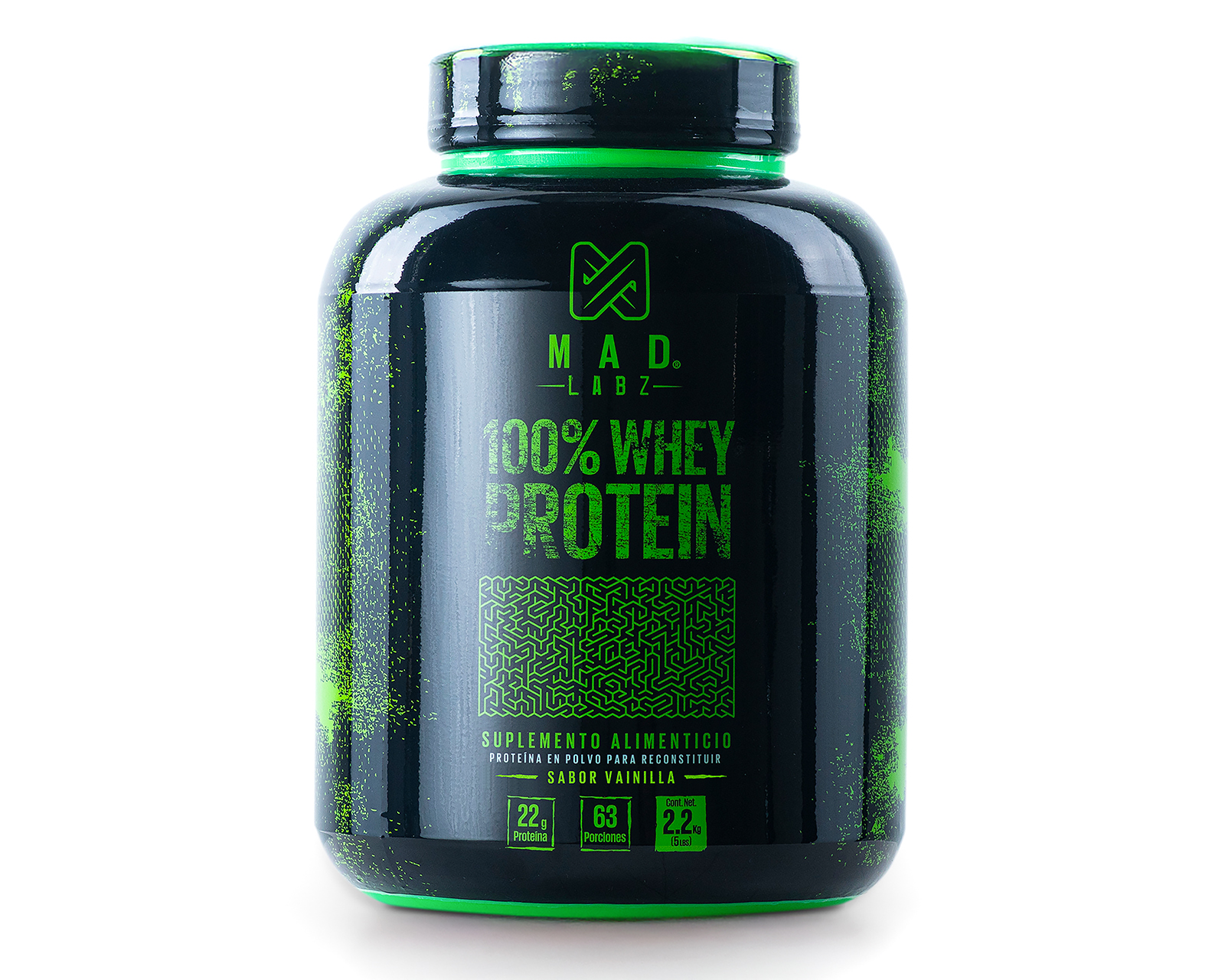 Suplemento Alimenticio Mad Labz Whey Protein Proteína 2.2 Kilogramos