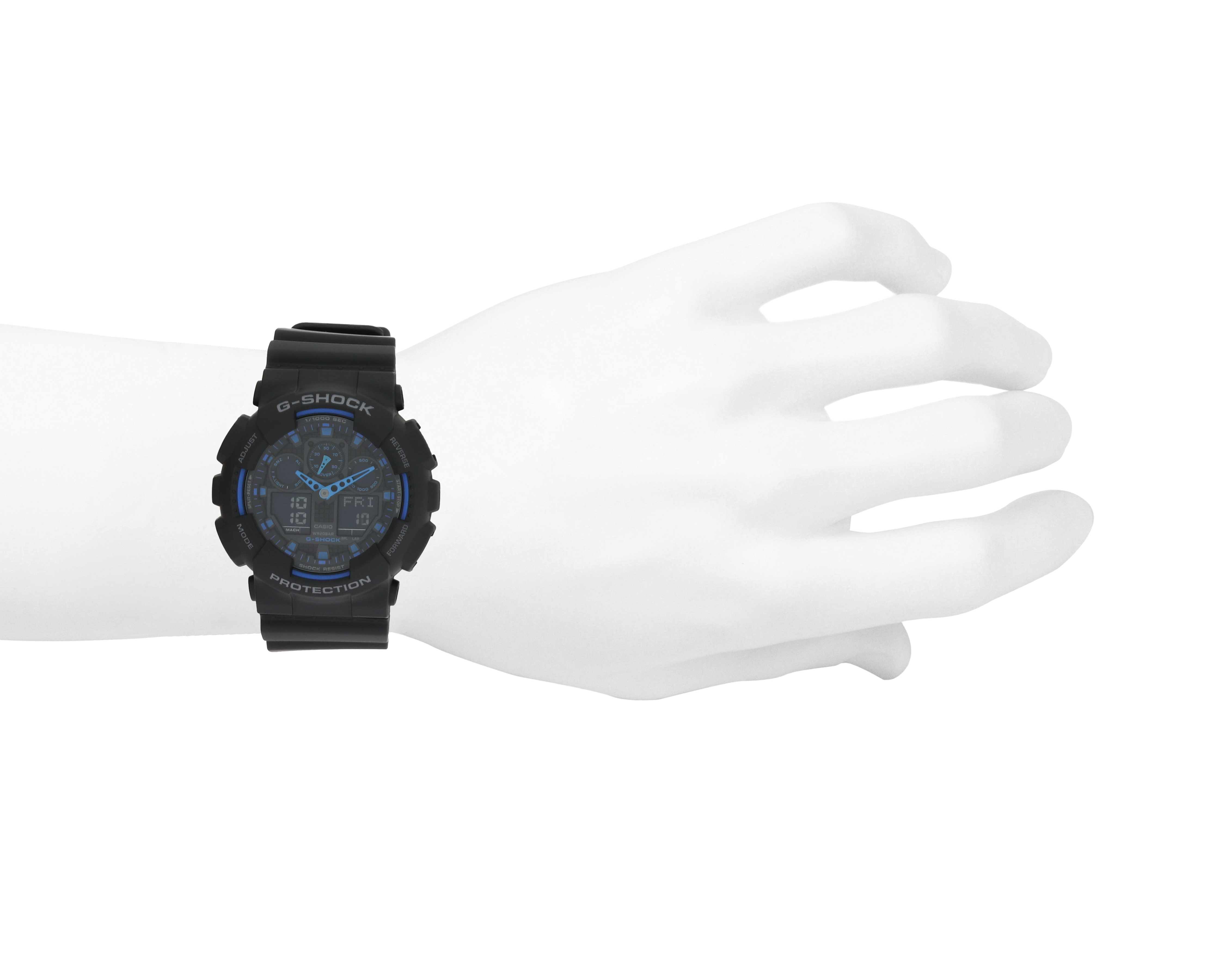 Foto 4 | Foto 4 | Reloj G-Shock para Hombre GA-100-1A2CR Negro