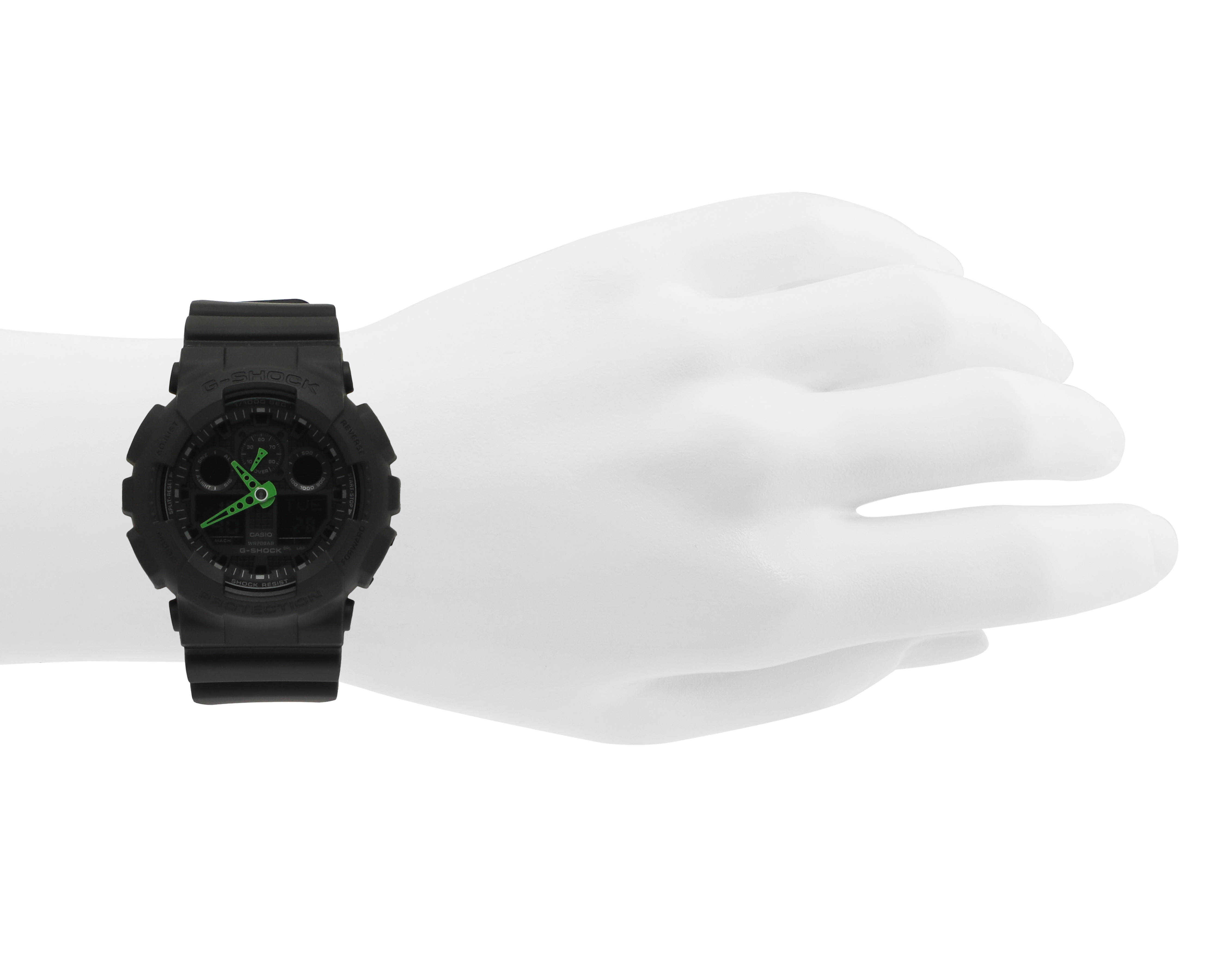 Foto 5 pulgar | Foto 4 | Reloj G-Shock para Hombre GA-100C-1A3CR Negro