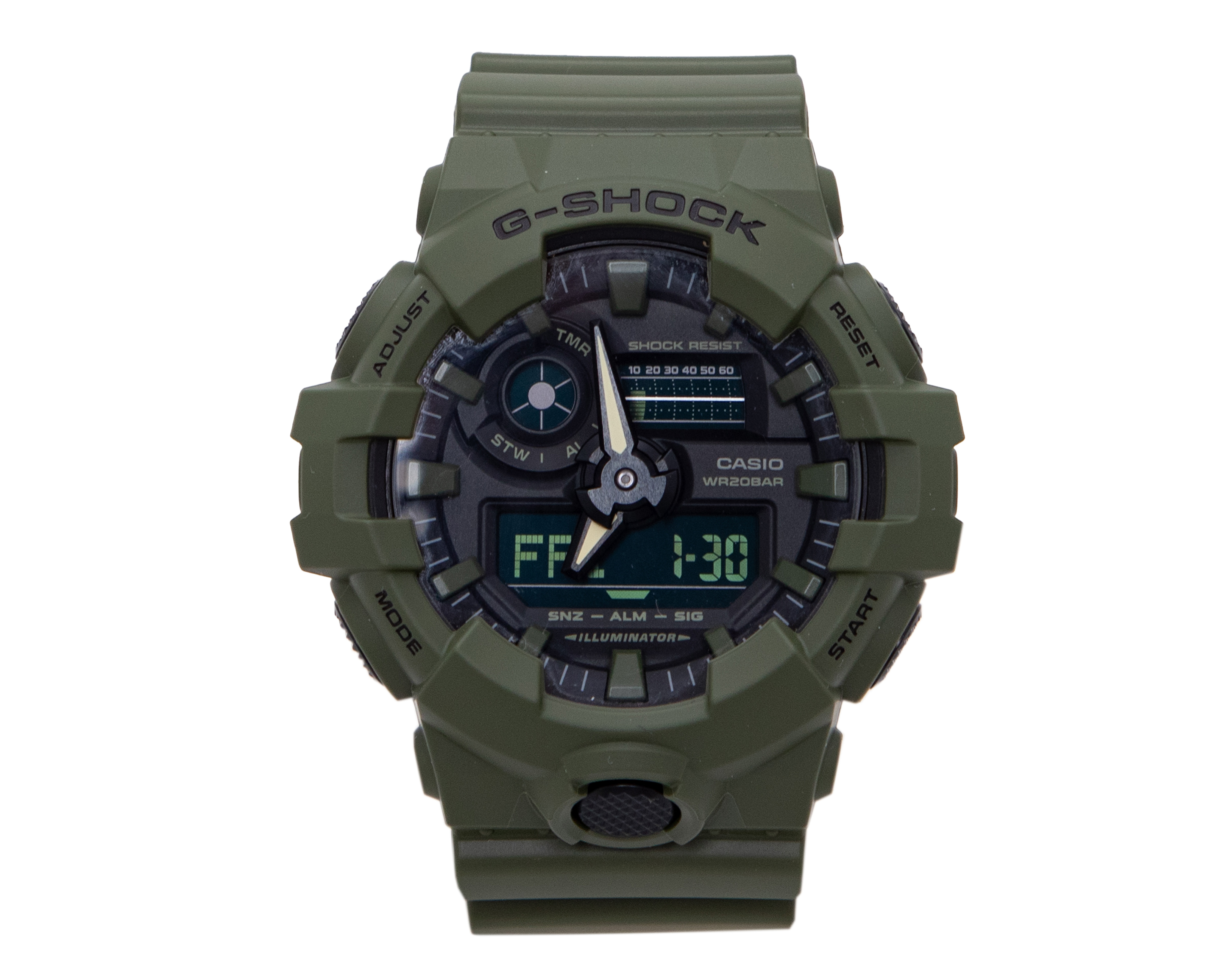 Reloj Casio Unisex GA-700UC-3ACR Verde