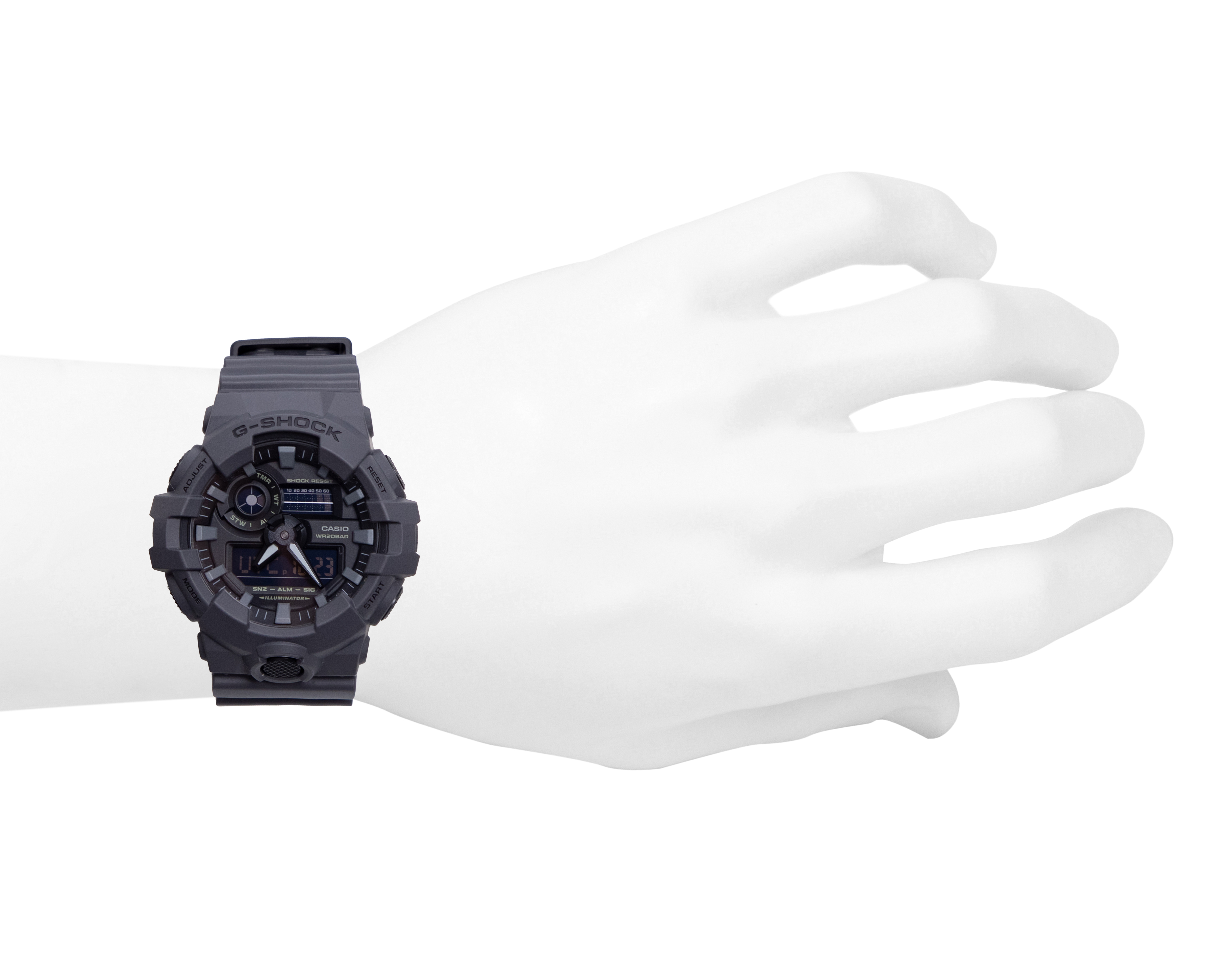 Foto 5 pulgar | Foto 4 | Reloj G-Shock para Hombre GA-700UC-8ACR Negro