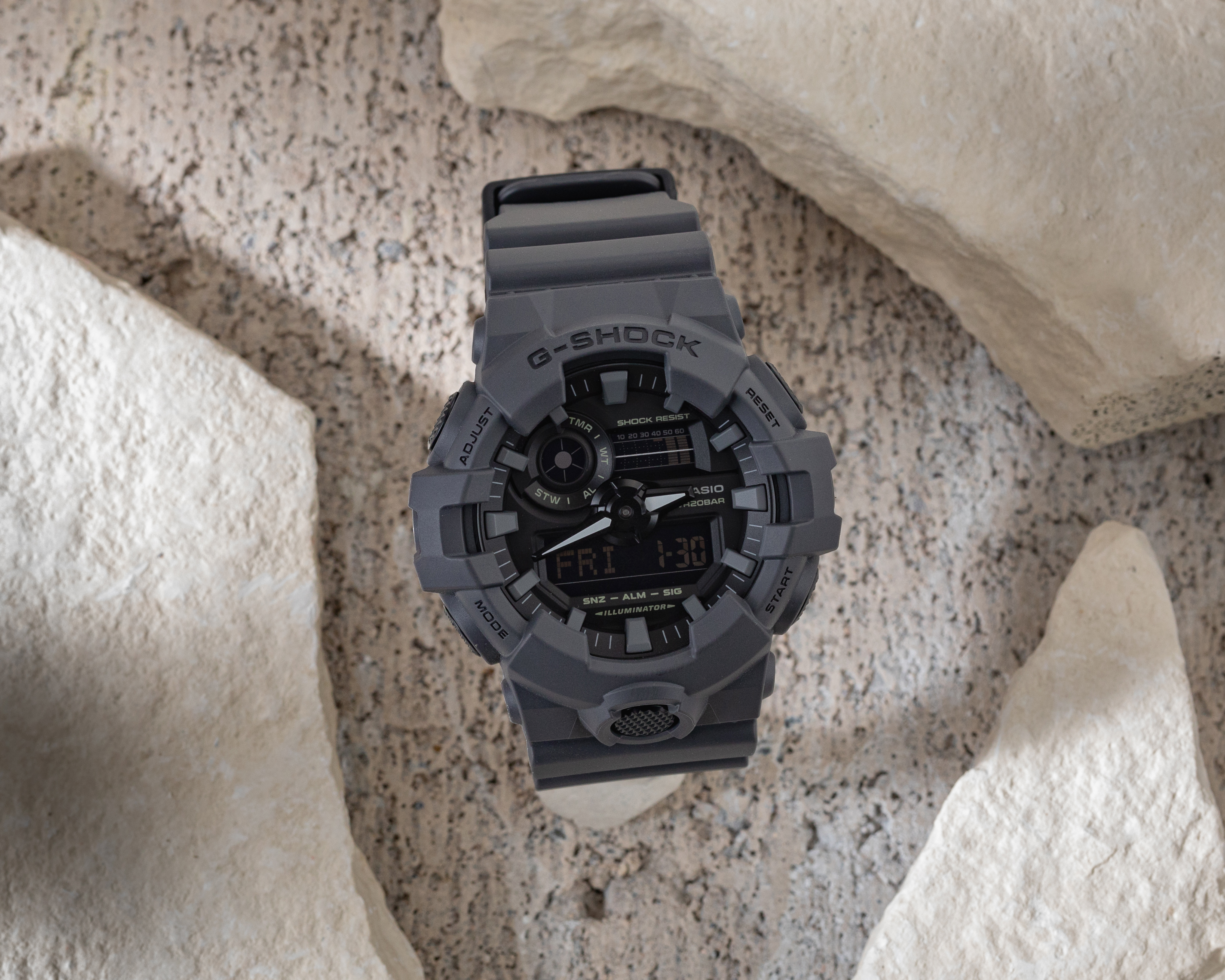 Foto 6 | Foto 6 | Reloj G-Shock para Hombre GA-700UC-8ACR Negro