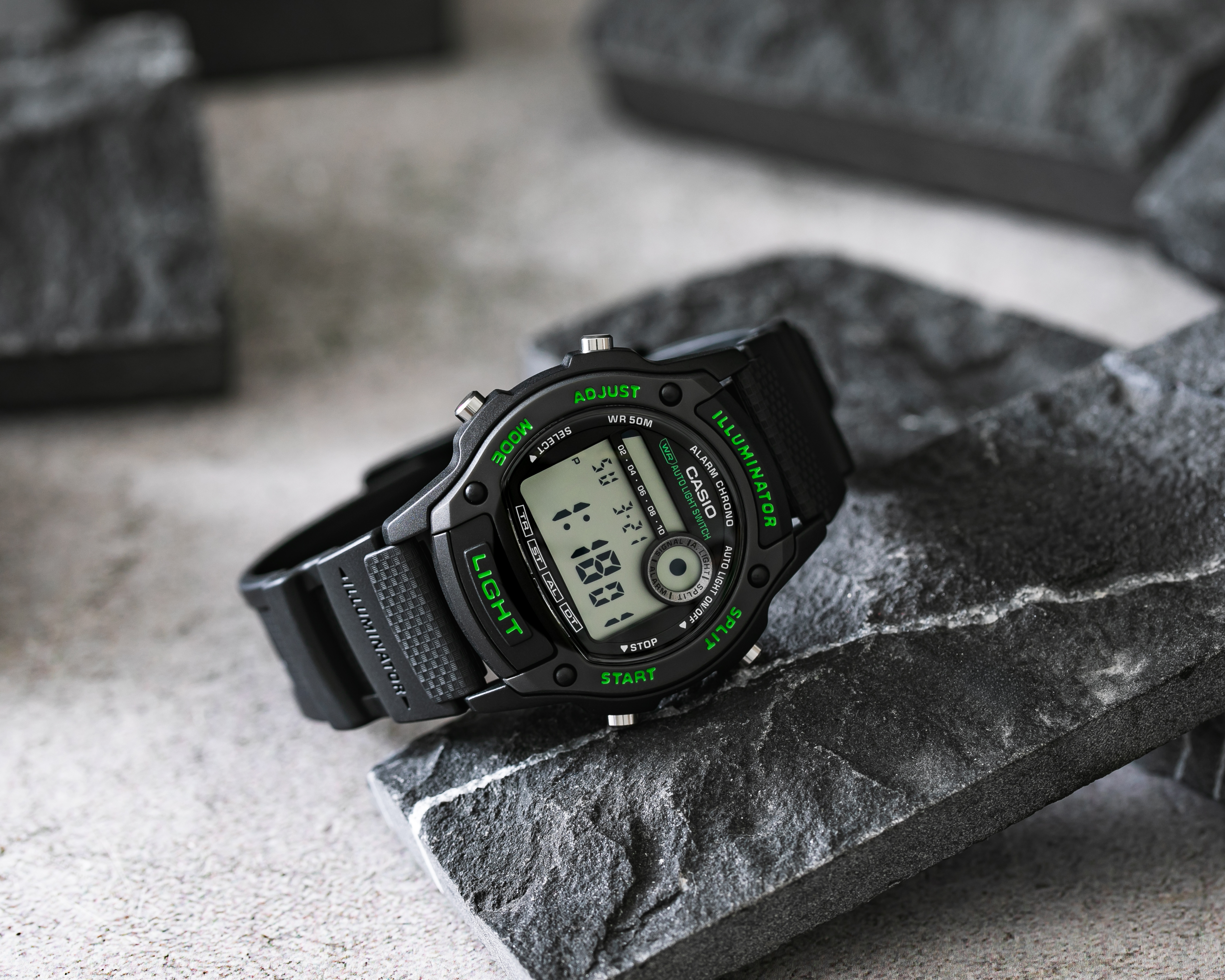 Foto 6 | Foto 6 | Reloj Casio Unisex W-220H-1A3VCF Negro