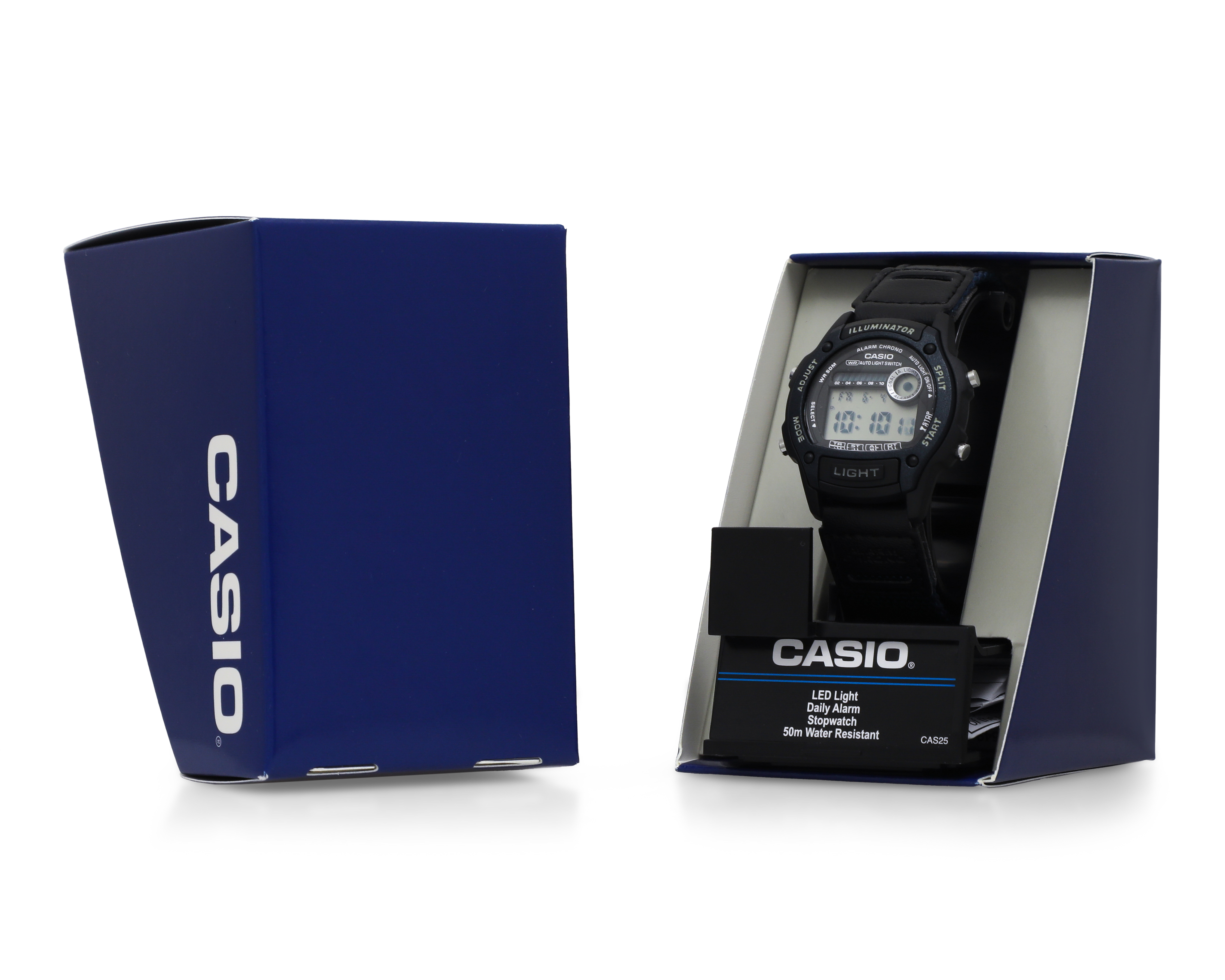 Foto 6 pulgar | Foto 5 | Reloj Casio Unisex W-220HF-2AVCF Azul/Negro