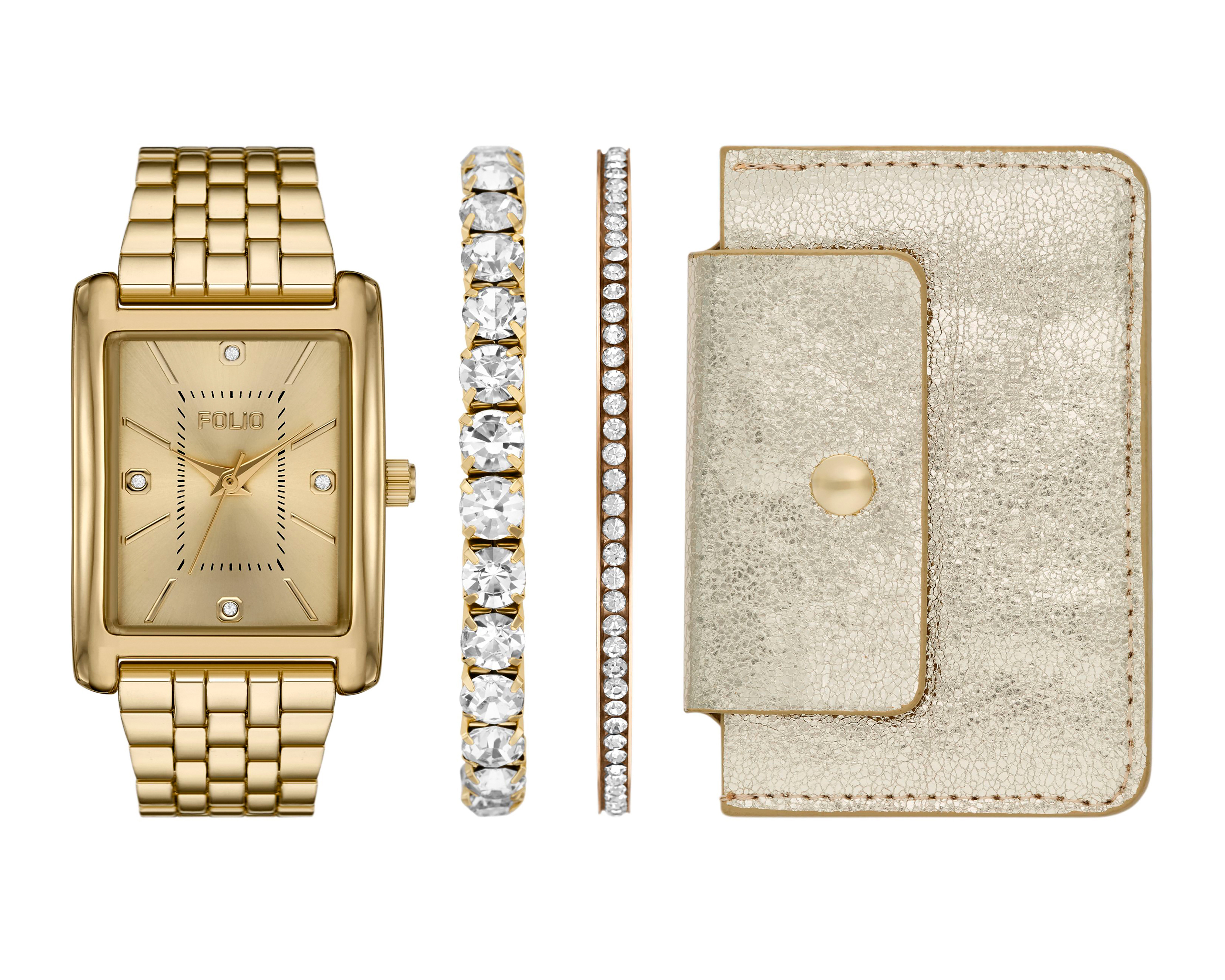 Foto 1 | Foto 1 | Reloj Folio para Mujer FMDFL2087 con 3 Accesorios