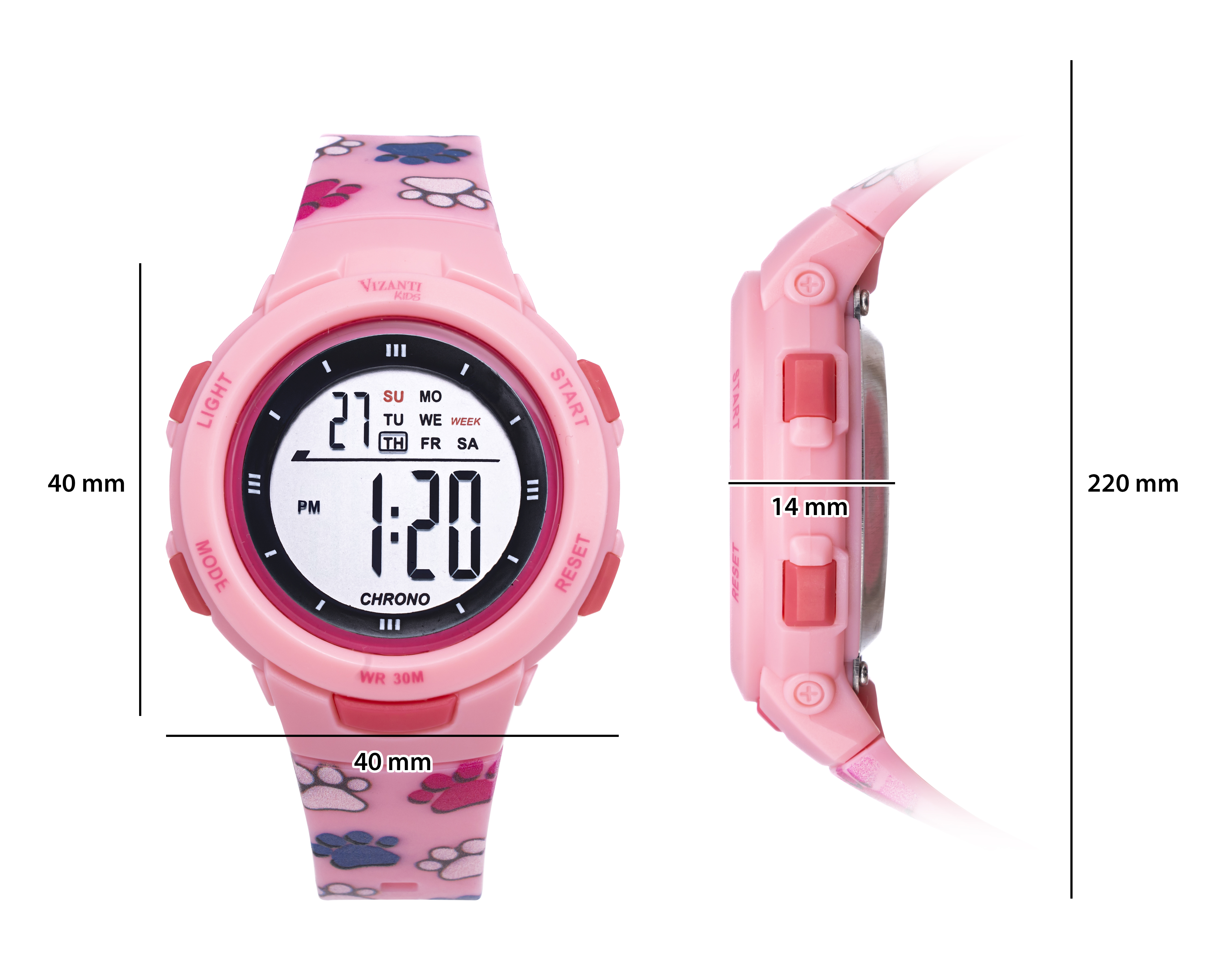 Foto 6 pulgar | Foto 5 | Reloj Vizanti Kids para Niña VKA8217HU Rosa