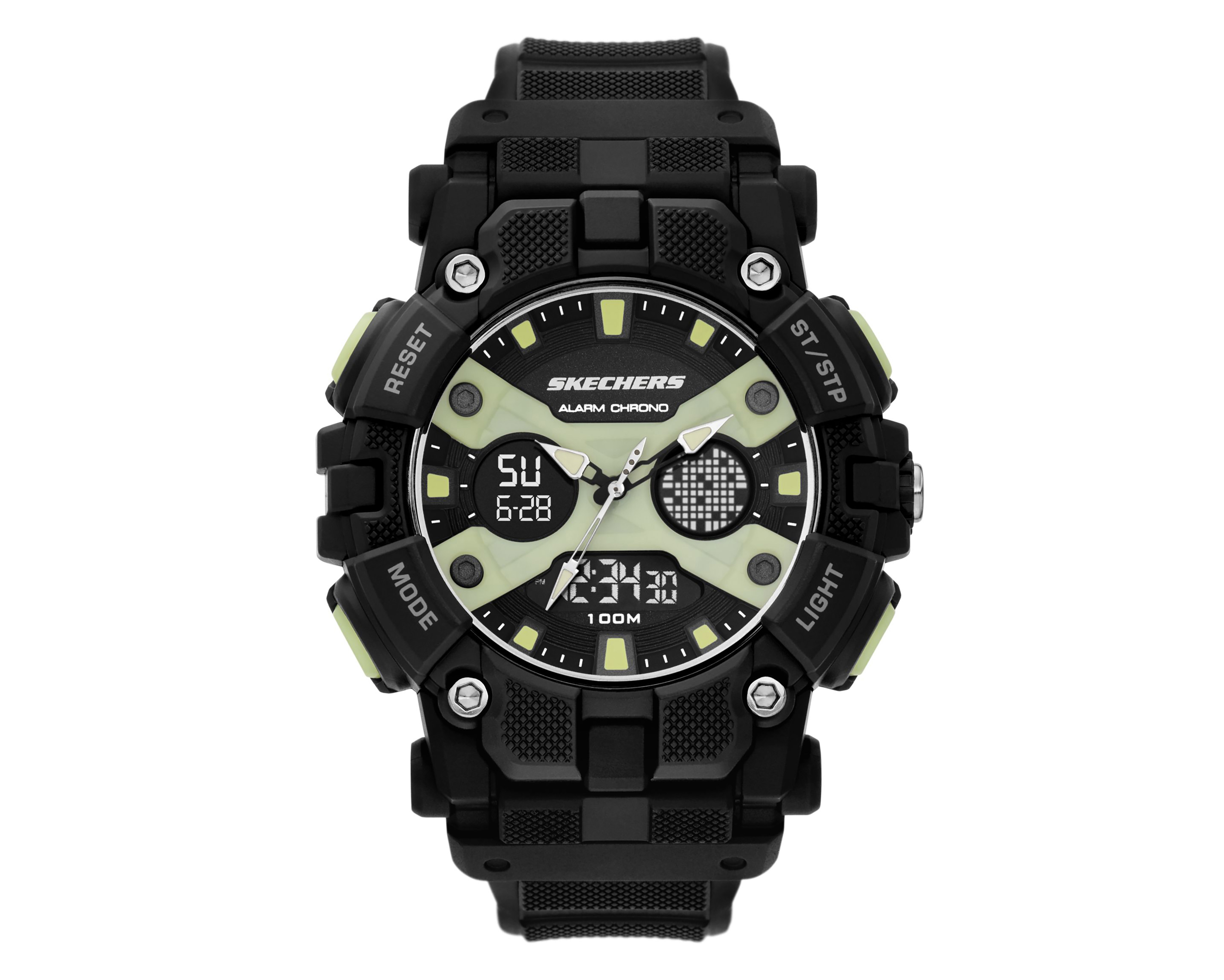 Foto 2 pulgar | Foto 1 | Reloj Skechers para Hombre SR1190 Negro