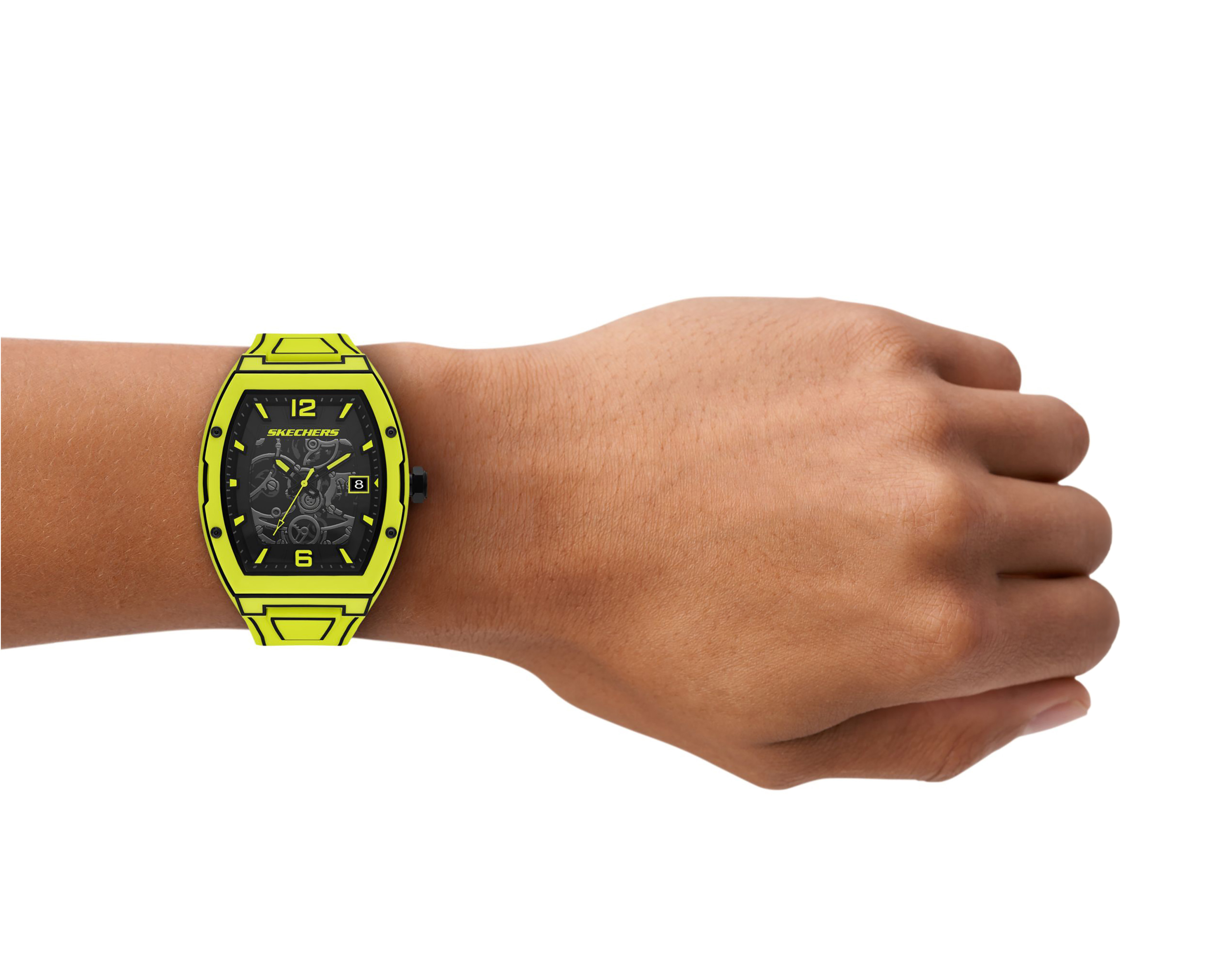 Foto 5 pulgar | Foto 4 | Reloj Skechers para Hombre SR5251 Amarillo