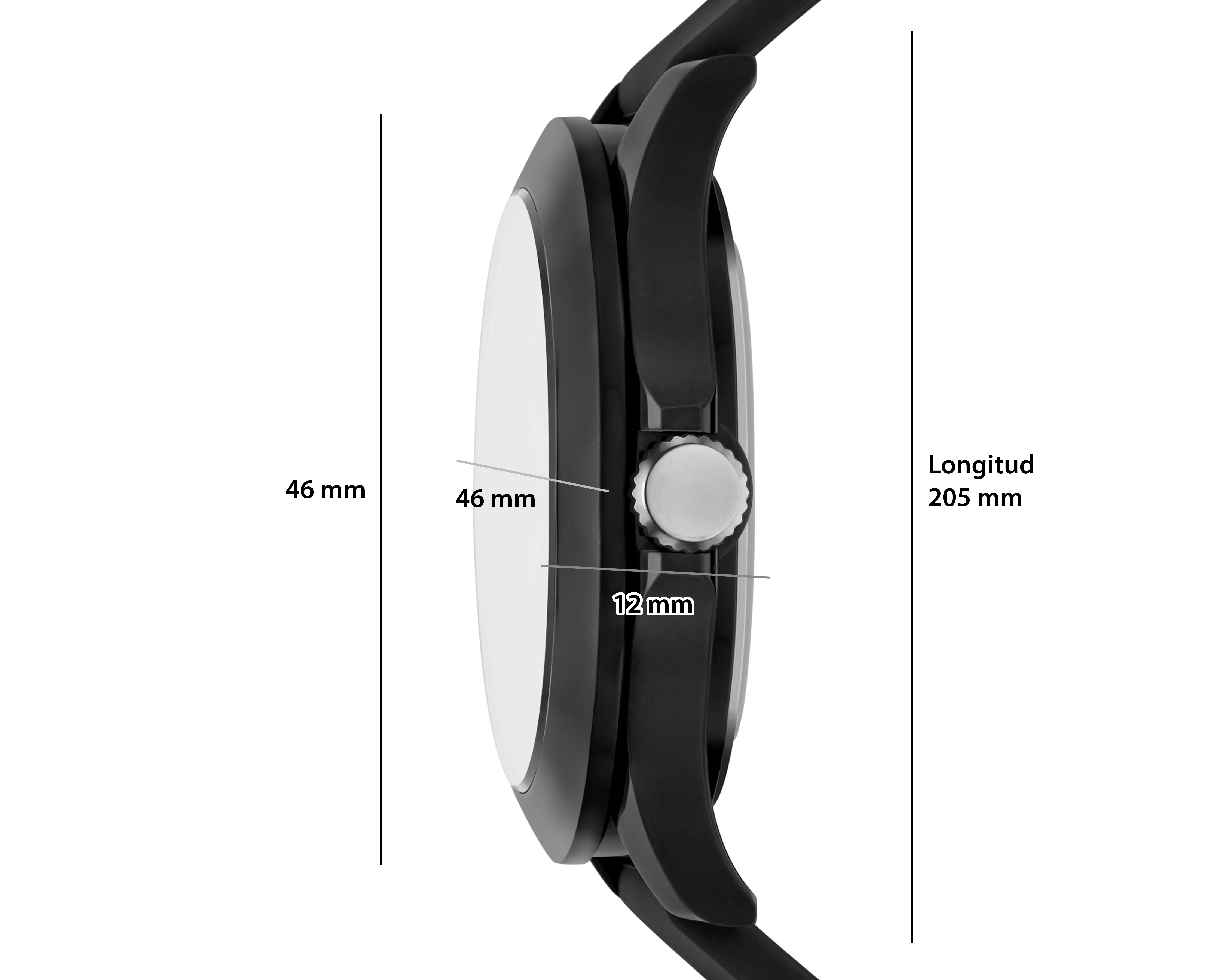 Foto 8 pulgar | Foto 7 | Reloj Skechers para Hombre SR5255 Negro