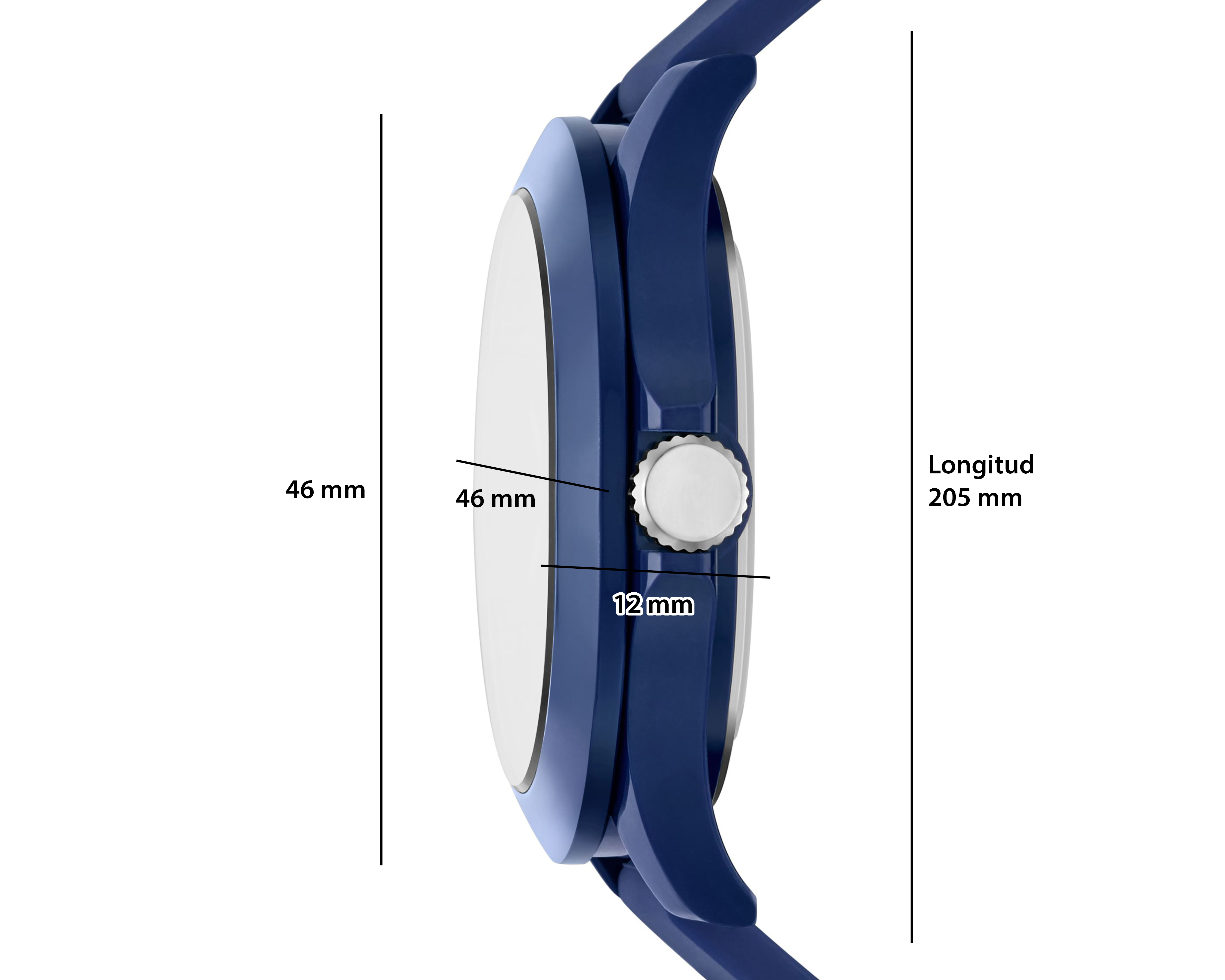 Foto 7 | Foto 7 | Reloj Skechers para Hombre SR5256 Azul