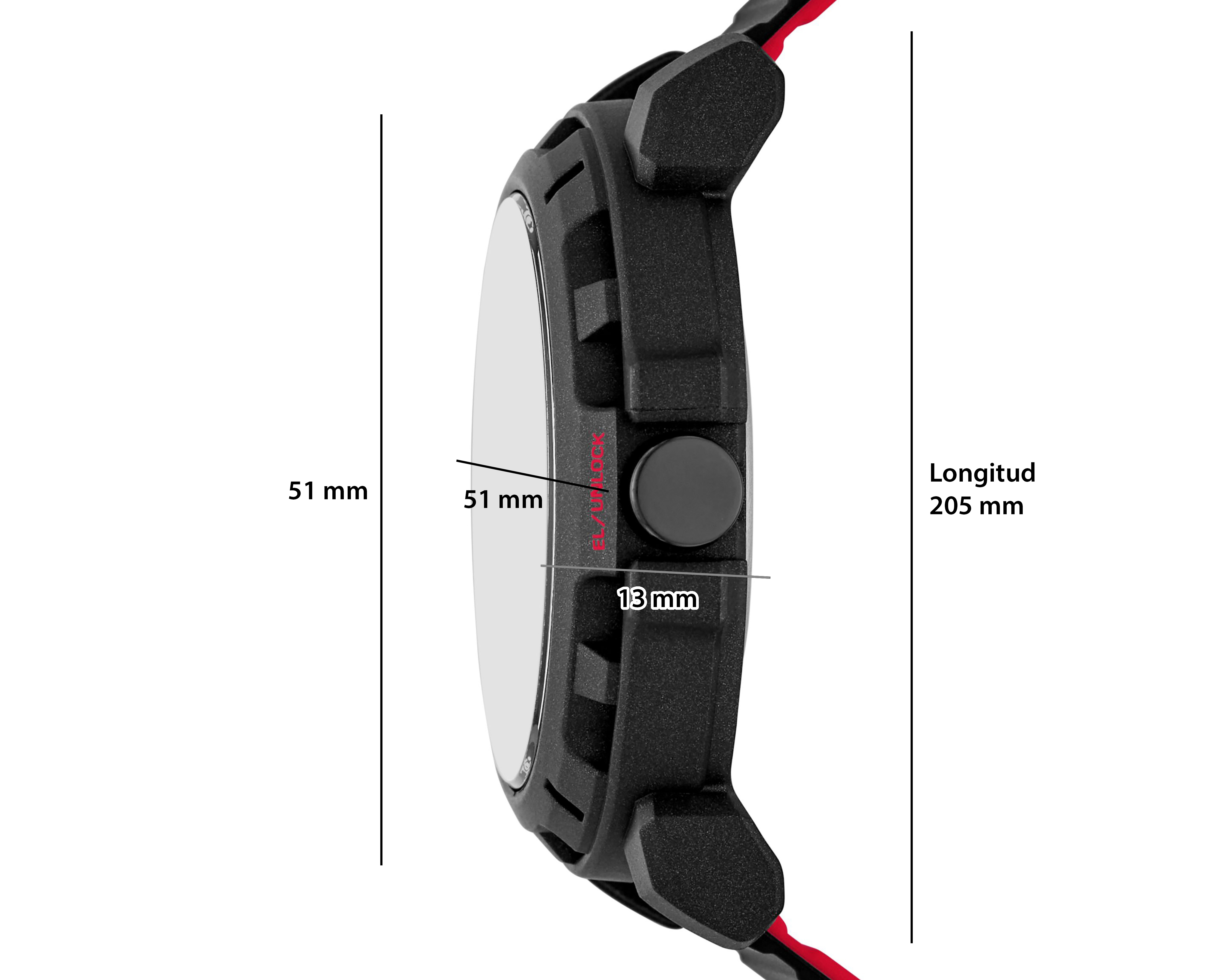 Foto 9 pulgar | Foto 8 | Reloj Skechers para Hombre SR5253 Negro