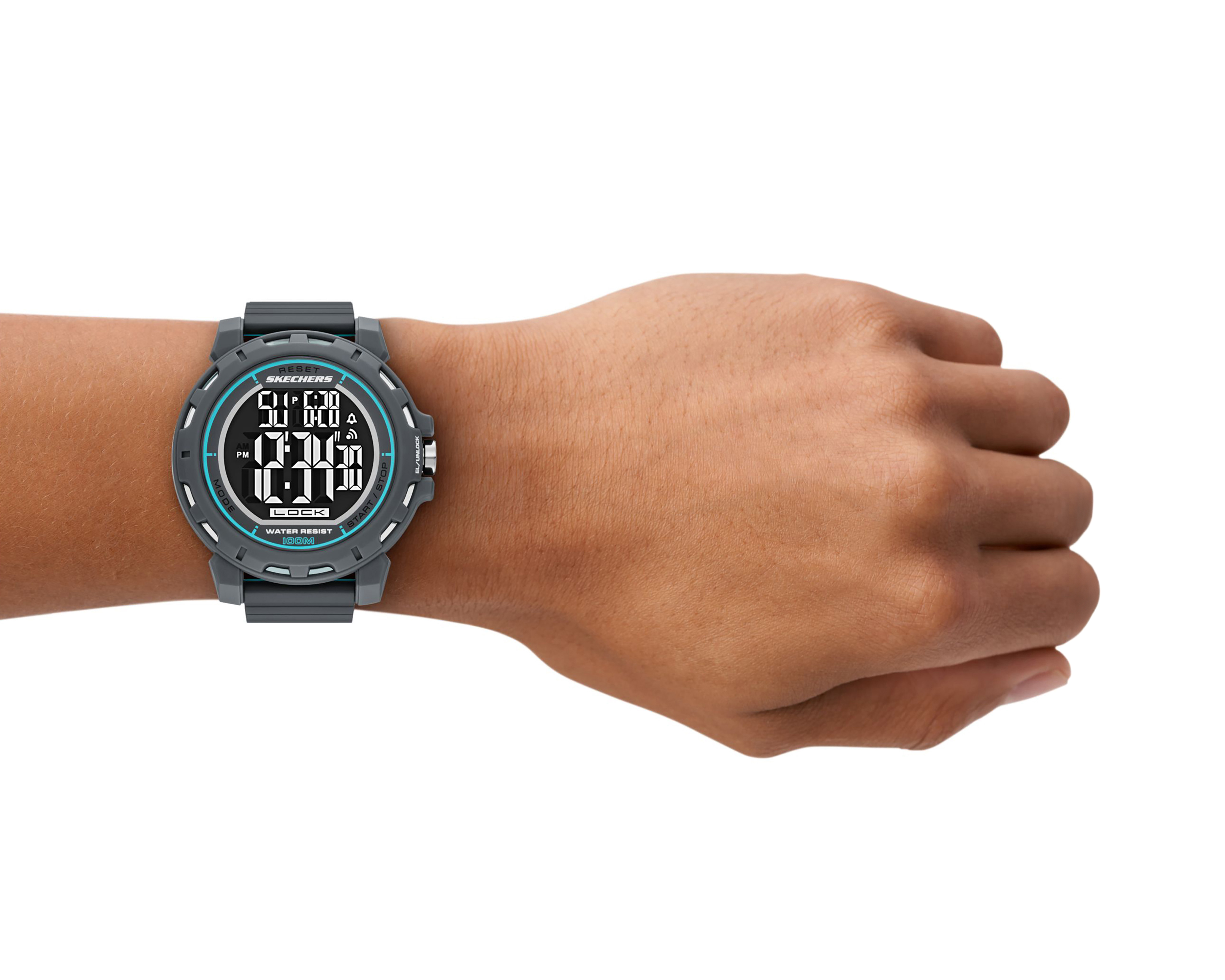 Foto 4 | Foto 4 | Reloj Skechers para Hombre SR5254 Gris