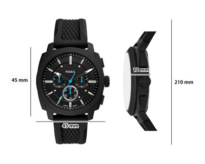 Foto 7 | Foto 7 | Reloj Fossil para Hombre FS6099 Negro