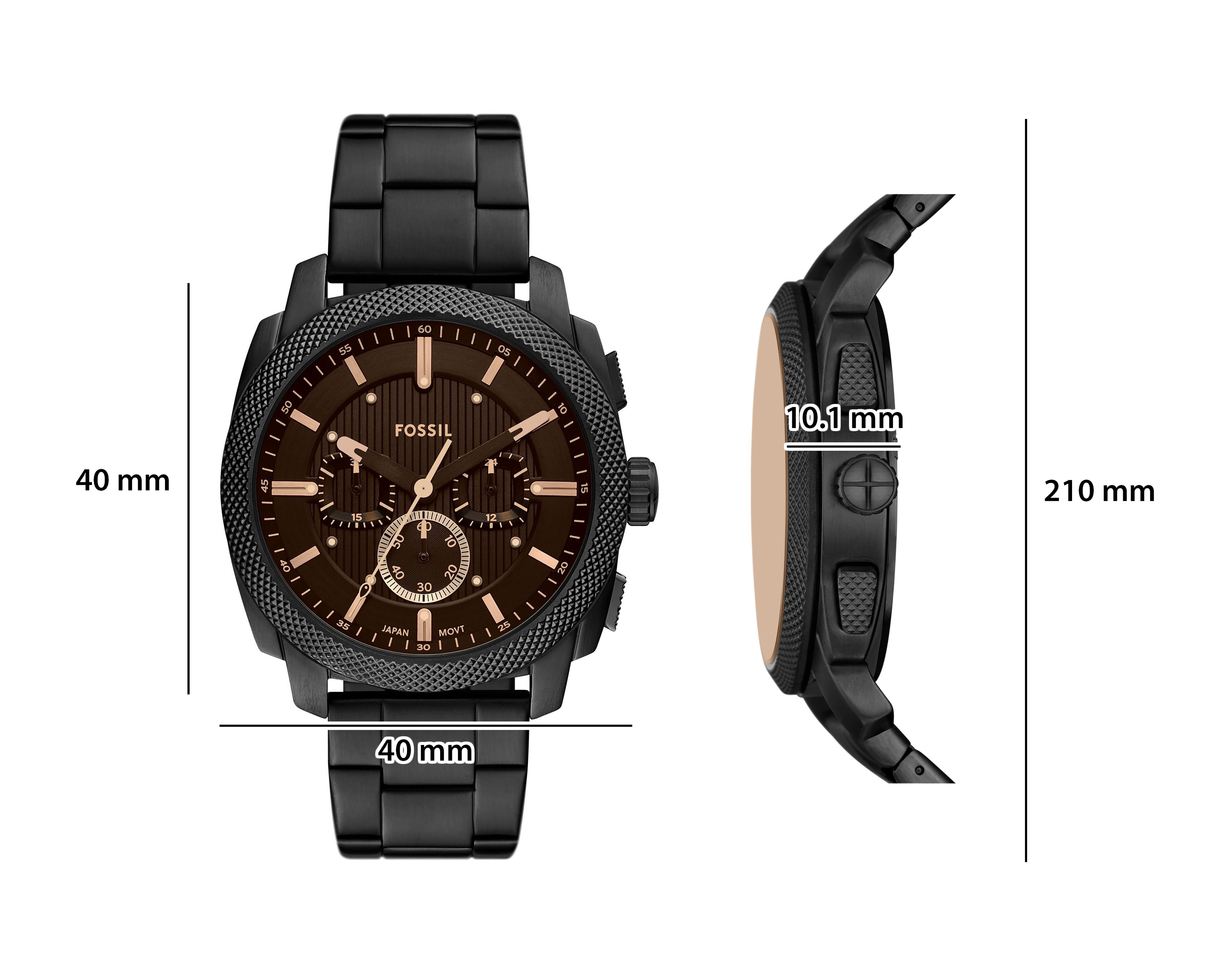 Foto 7 pulgar | Foto 6 | Reloj Fossil para Hombre FS6097 Negro