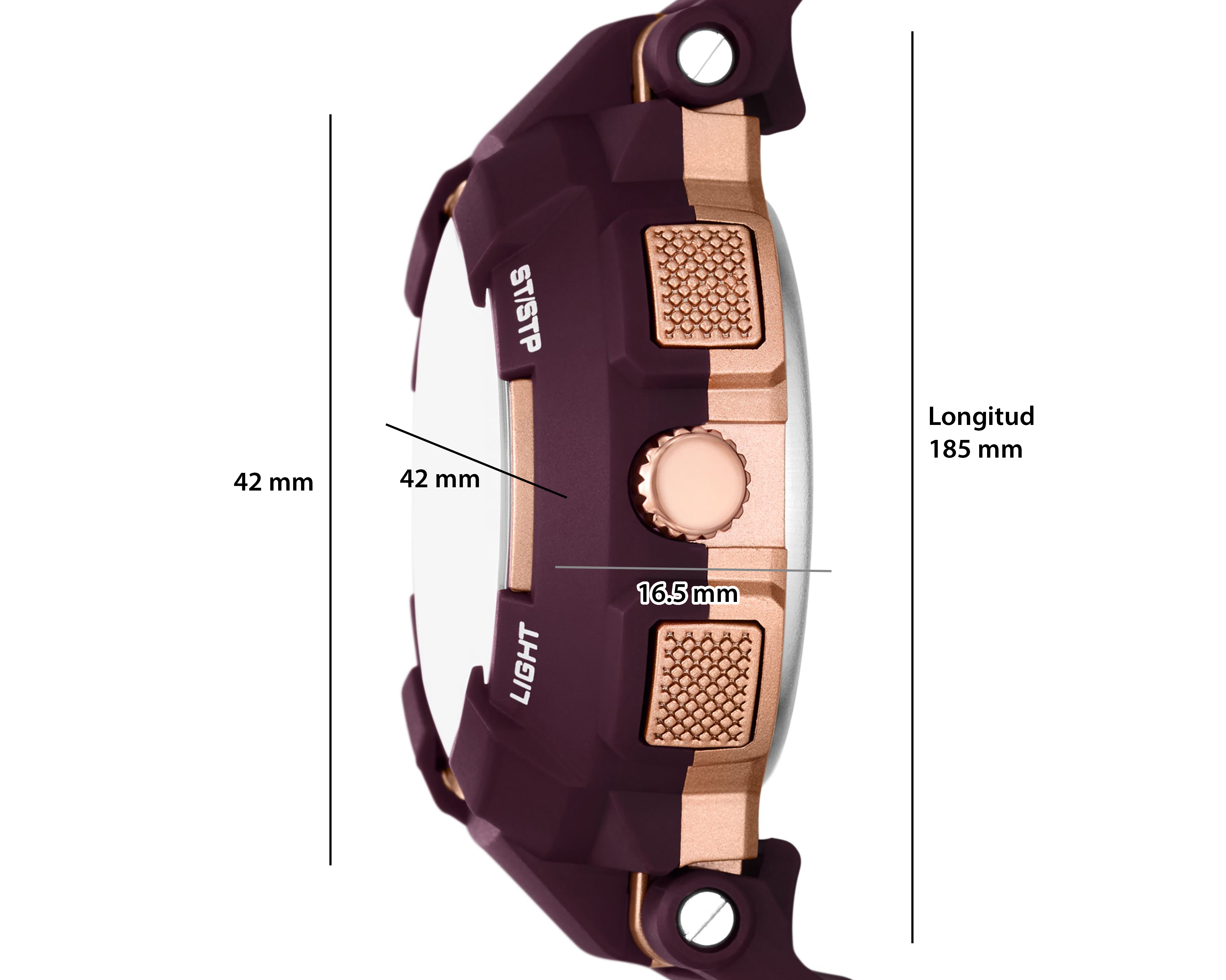 Foto 6 | Foto 6 | Reloj Skechers para Mujer SR2155 Borgoña