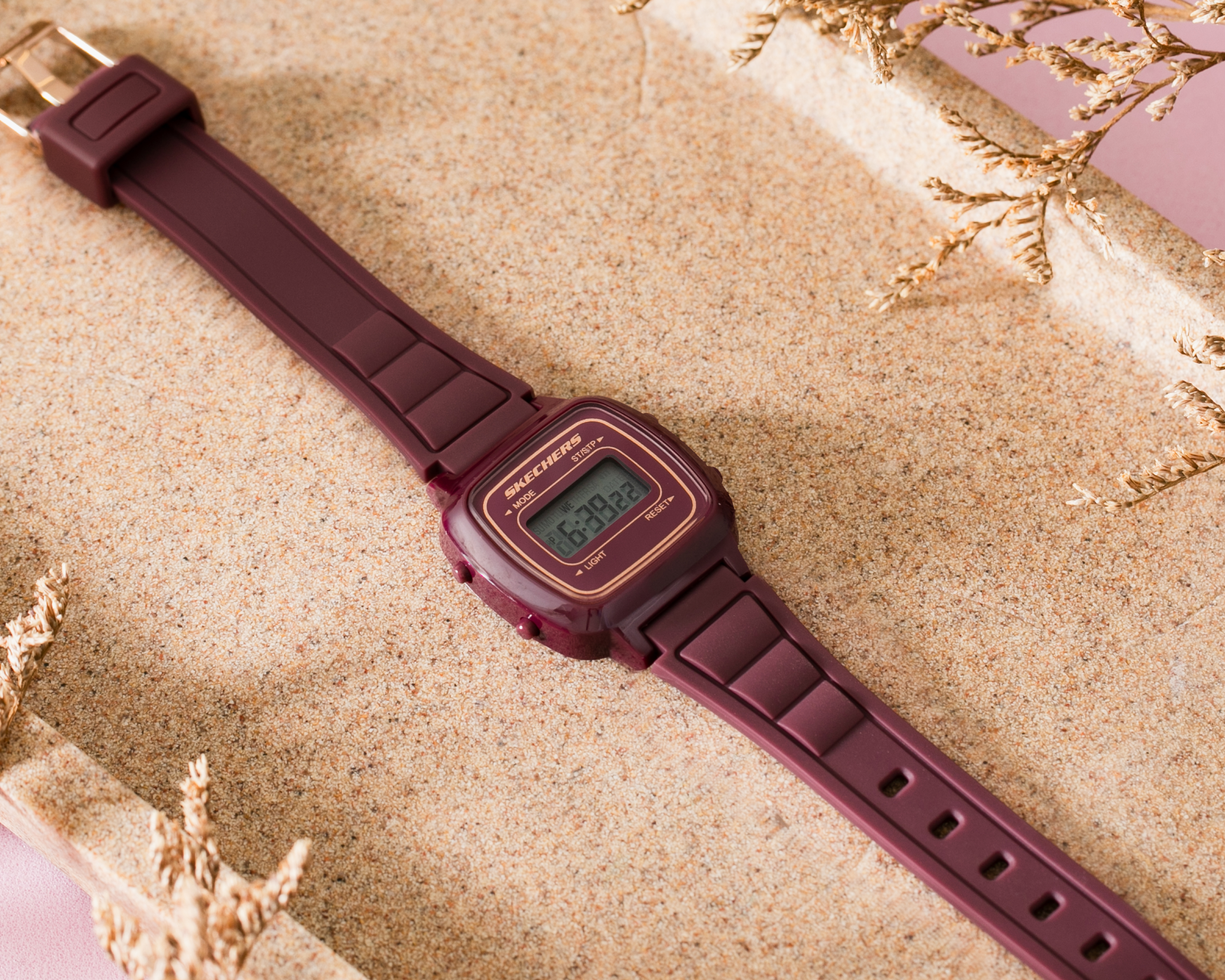 Foto 7 pulgar | Foto 6 | Reloj Skechers para Mujer SR2159 E Borgoña