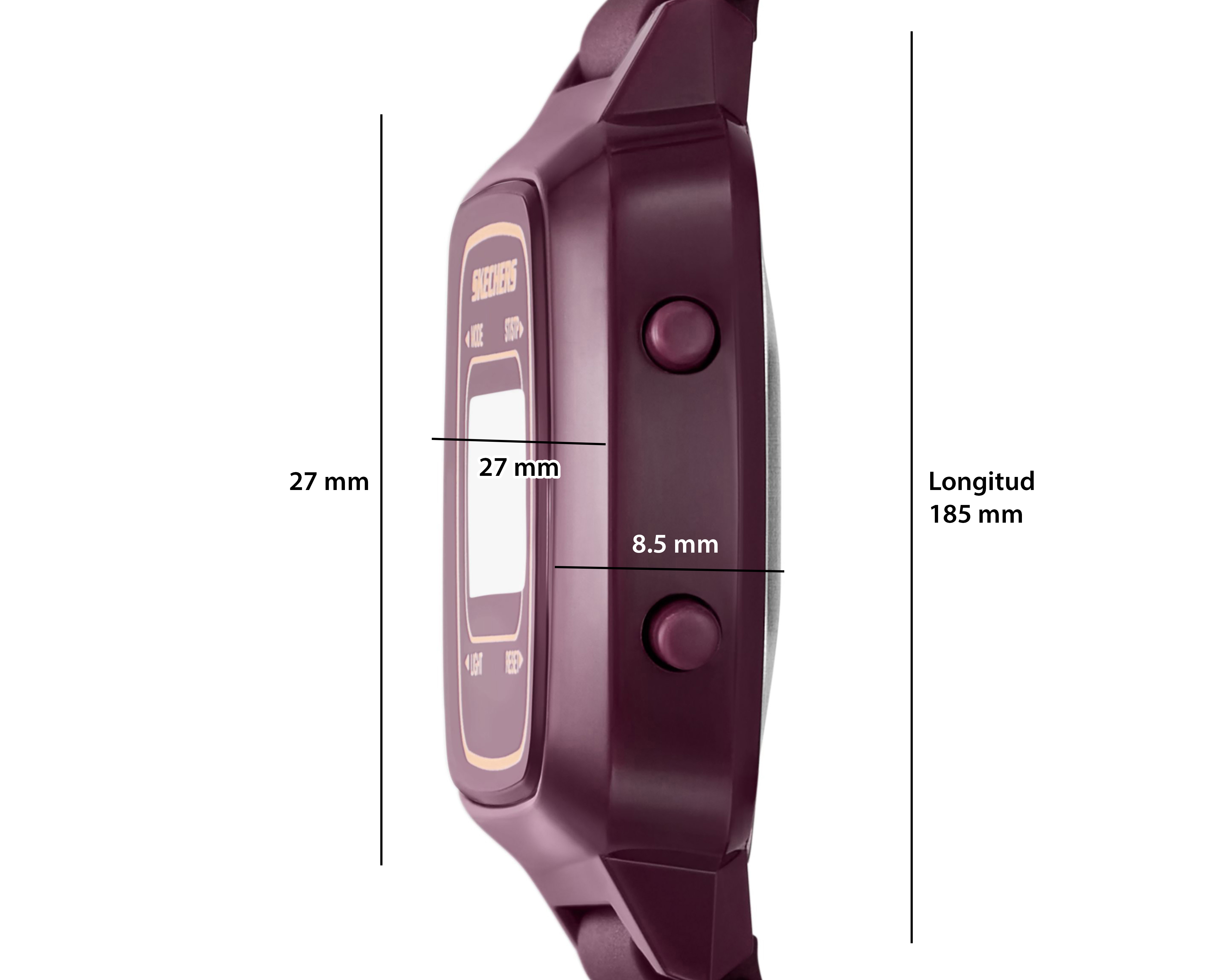 Foto 7 | Foto 7 | Reloj Skechers para Mujer SR2159 E Borgoña