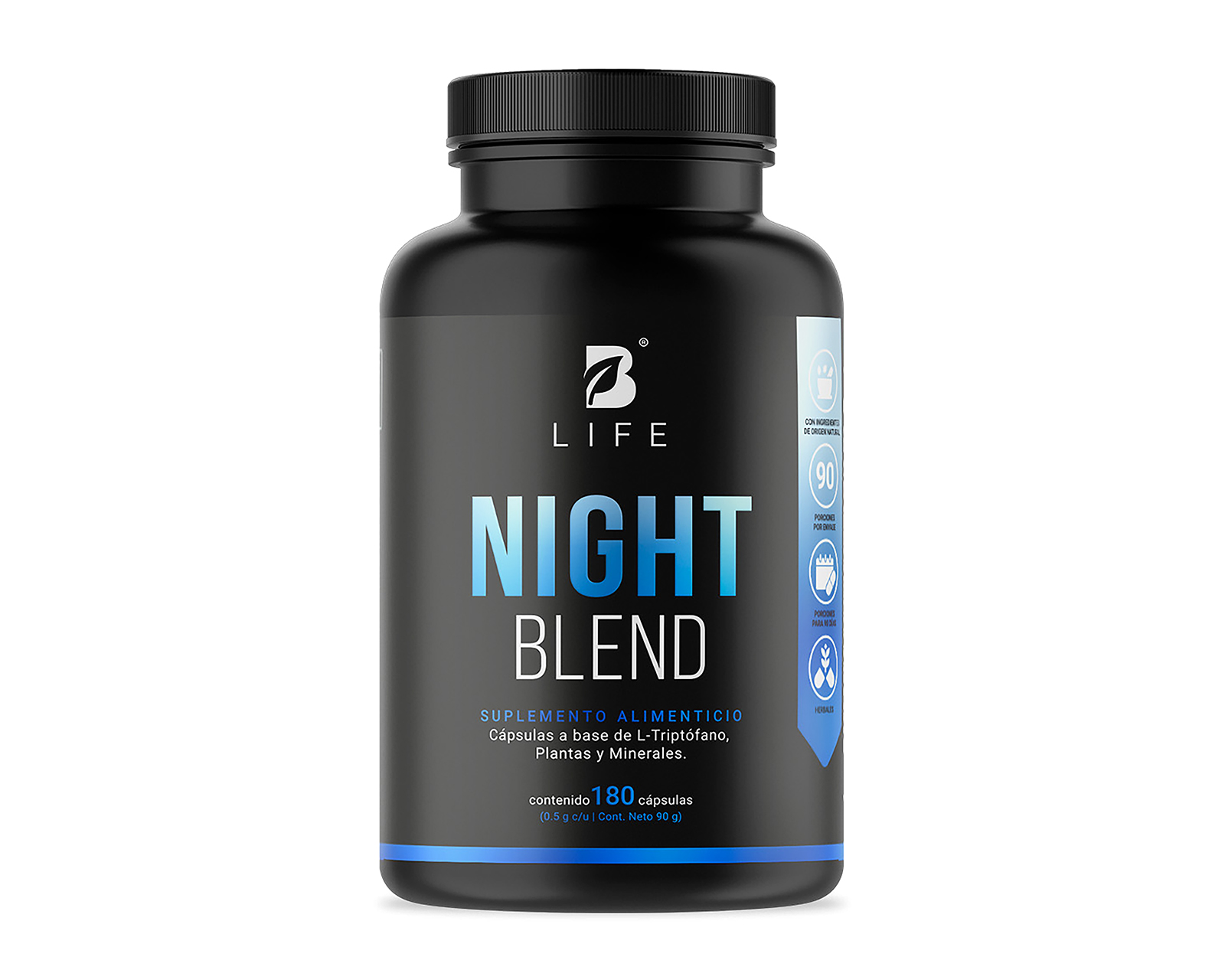 Foto 2 pulgar | Foto 1 | Suplemento Alimenticio B Life L-Triptófano Plantas y Minerales 180 Cápsulas