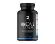 Suplemento Alimenticio B Life Omega 3 Platinum Aceite de Pescado 180 Cápsulas
