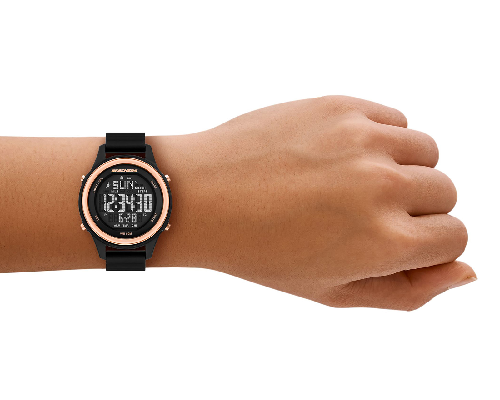 Foto 5 pulgar | Foto 4 | Reloj Skechers para Mujer SR6347 Negro