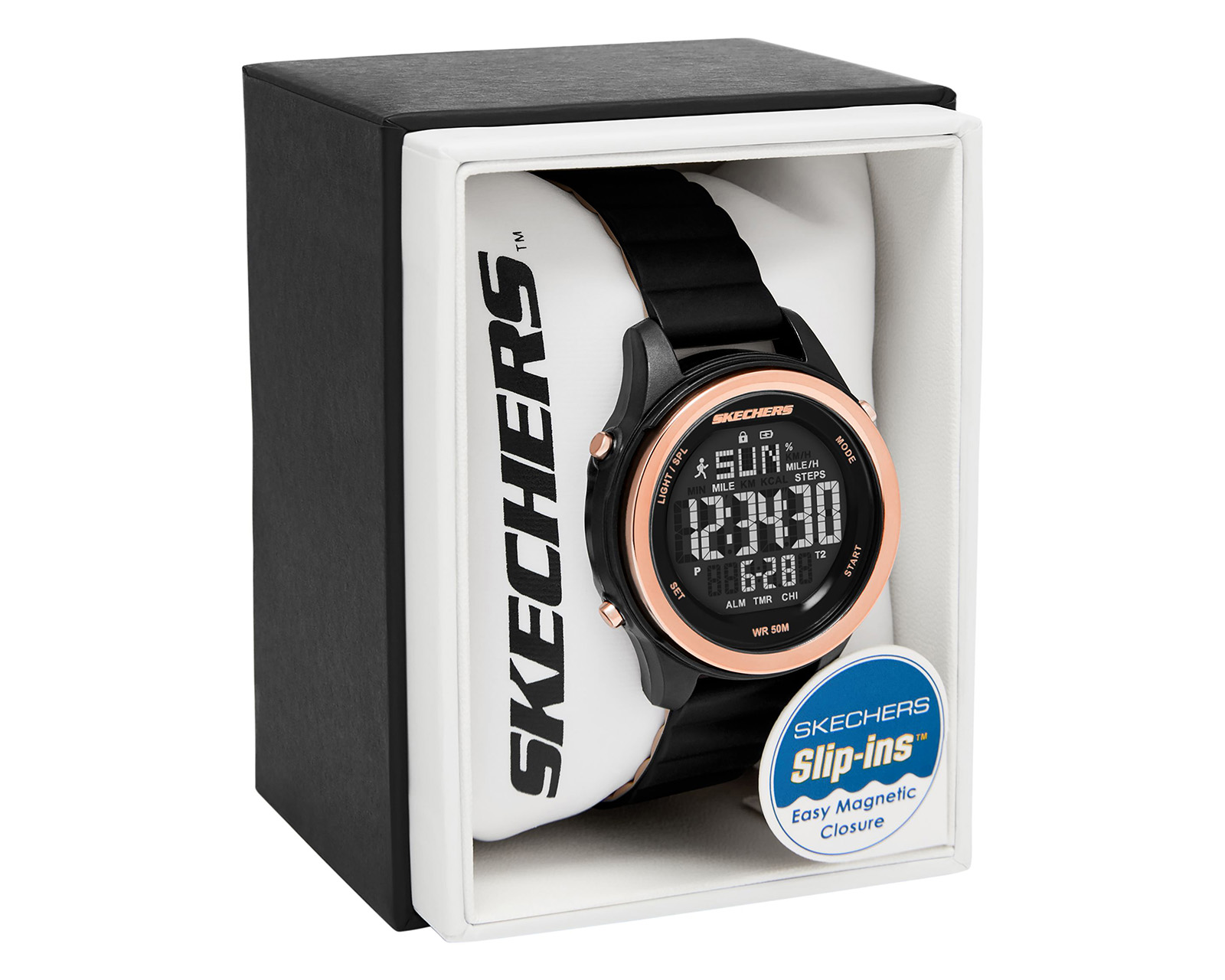 Foto 6 | Foto 6 | Reloj Skechers para Mujer SR6347 Negro
