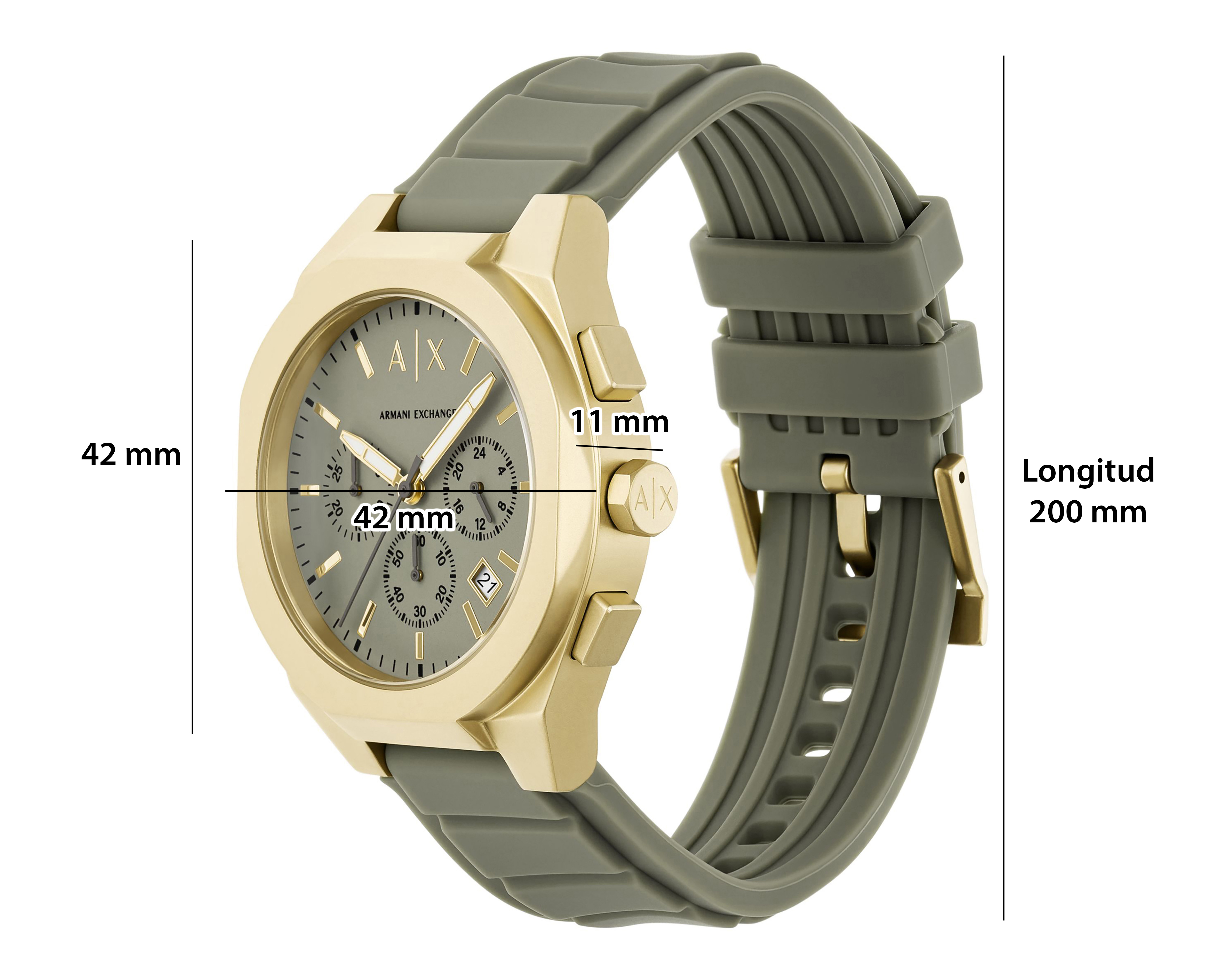 Foto 6 | Foto 6 | Reloj Armani Exchange para Hombre AX4197 Verde