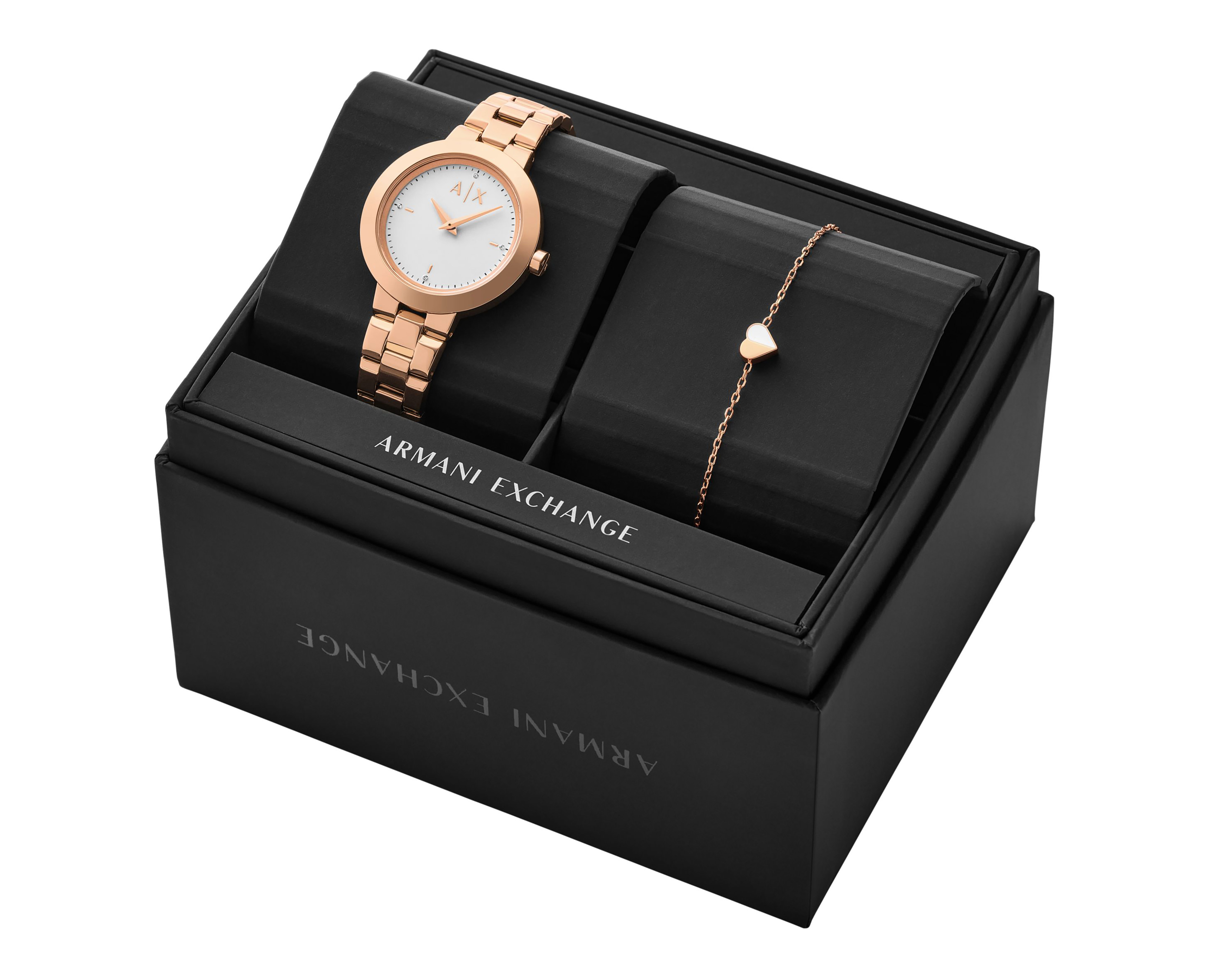 Foto 7 pulgar | Foto 6 | Reloj Armani Exchange para Mujer AX7175SET con 1 Accesorio