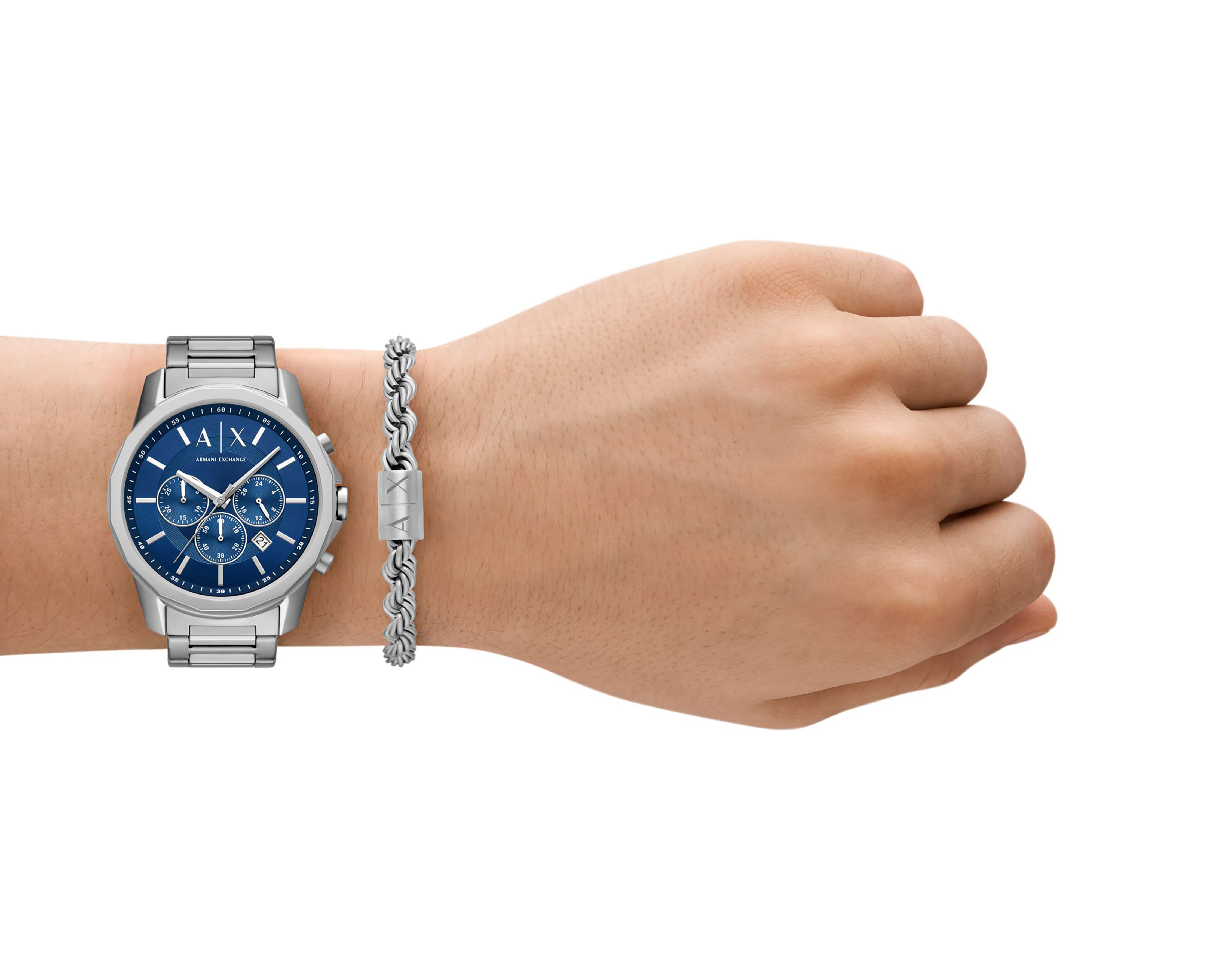 Foto 5 | Foto 5 | Reloj Armani Exchange para Hombre AX7176SET con 1 Accesorio