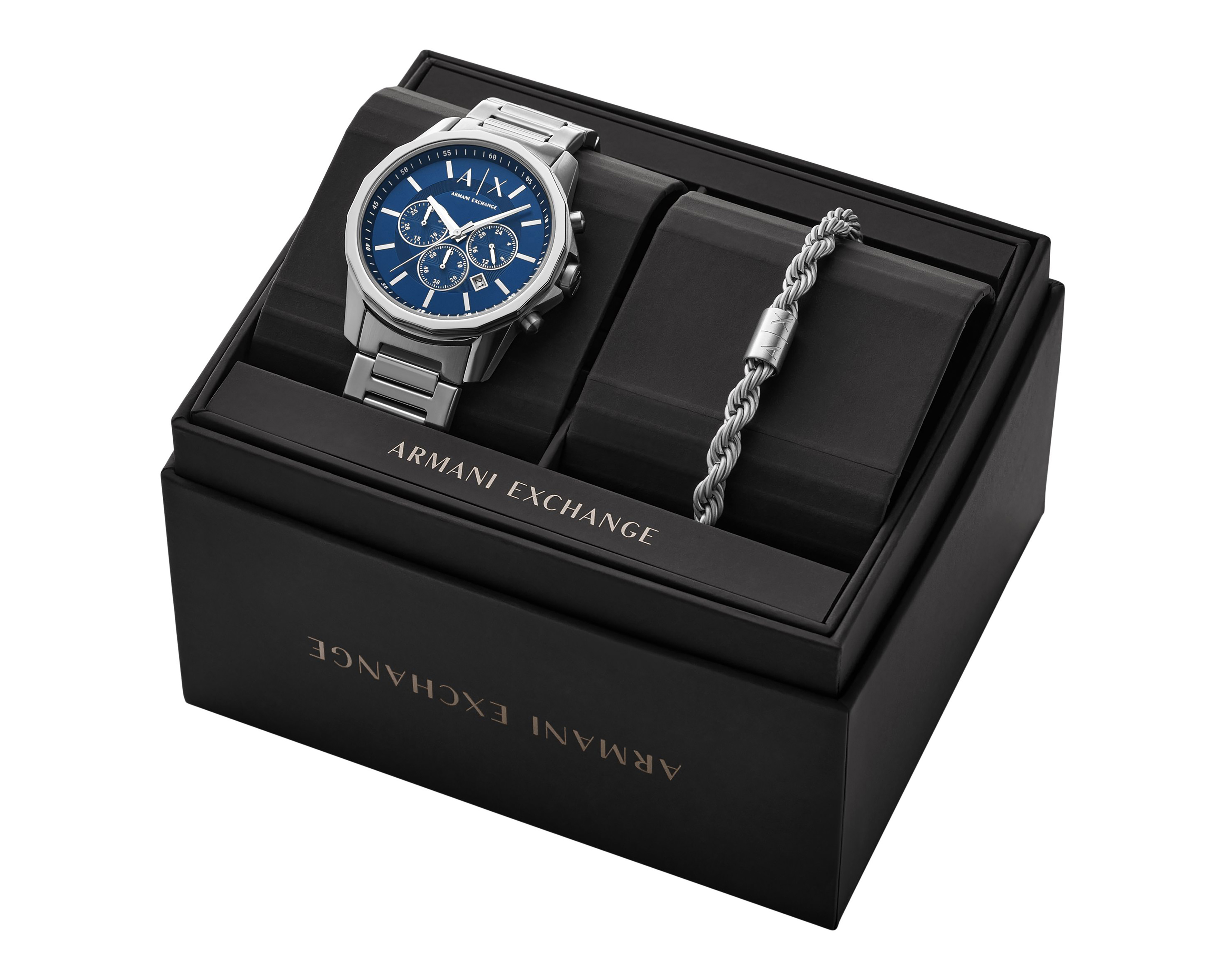 Foto 6 | Foto 6 | Reloj Armani Exchange para Hombre AX7176SET con 1 Accesorio